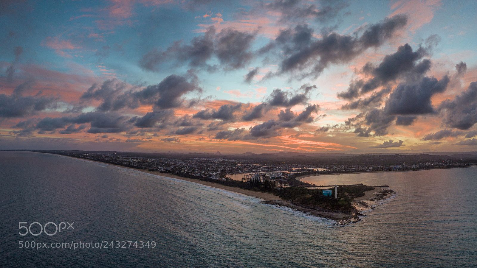 DJI FC220 sample photo. Sunset photography