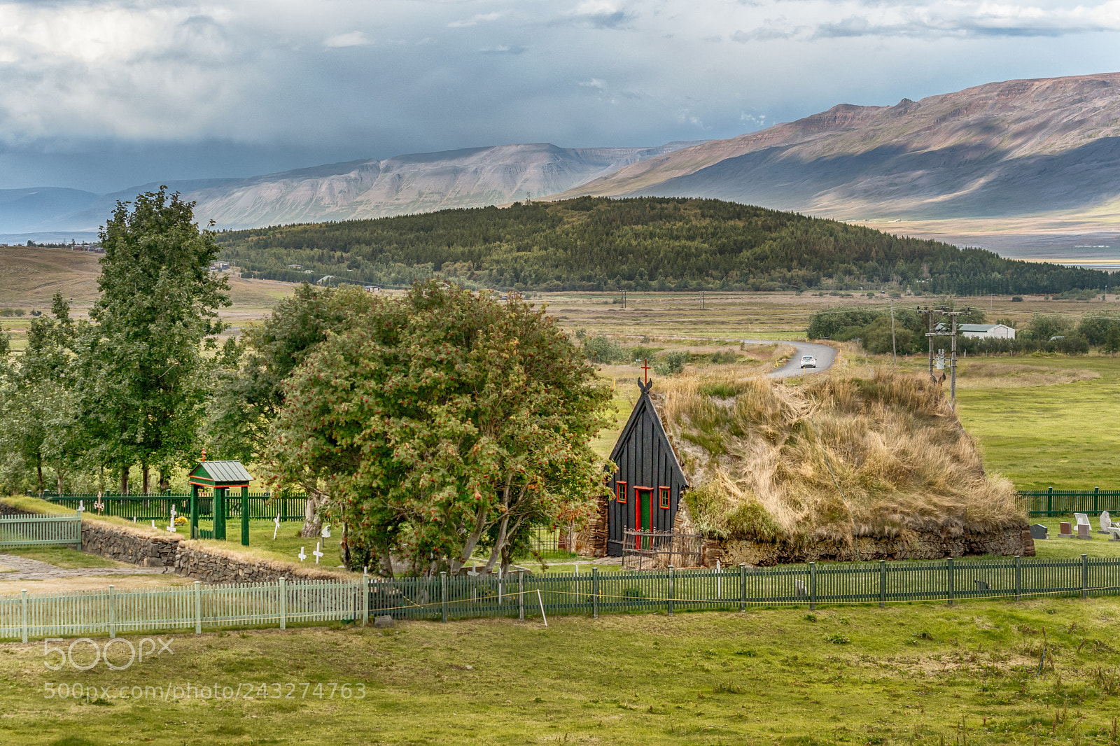 Nikon D500 sample photo. V im rarkirkja turf photography
