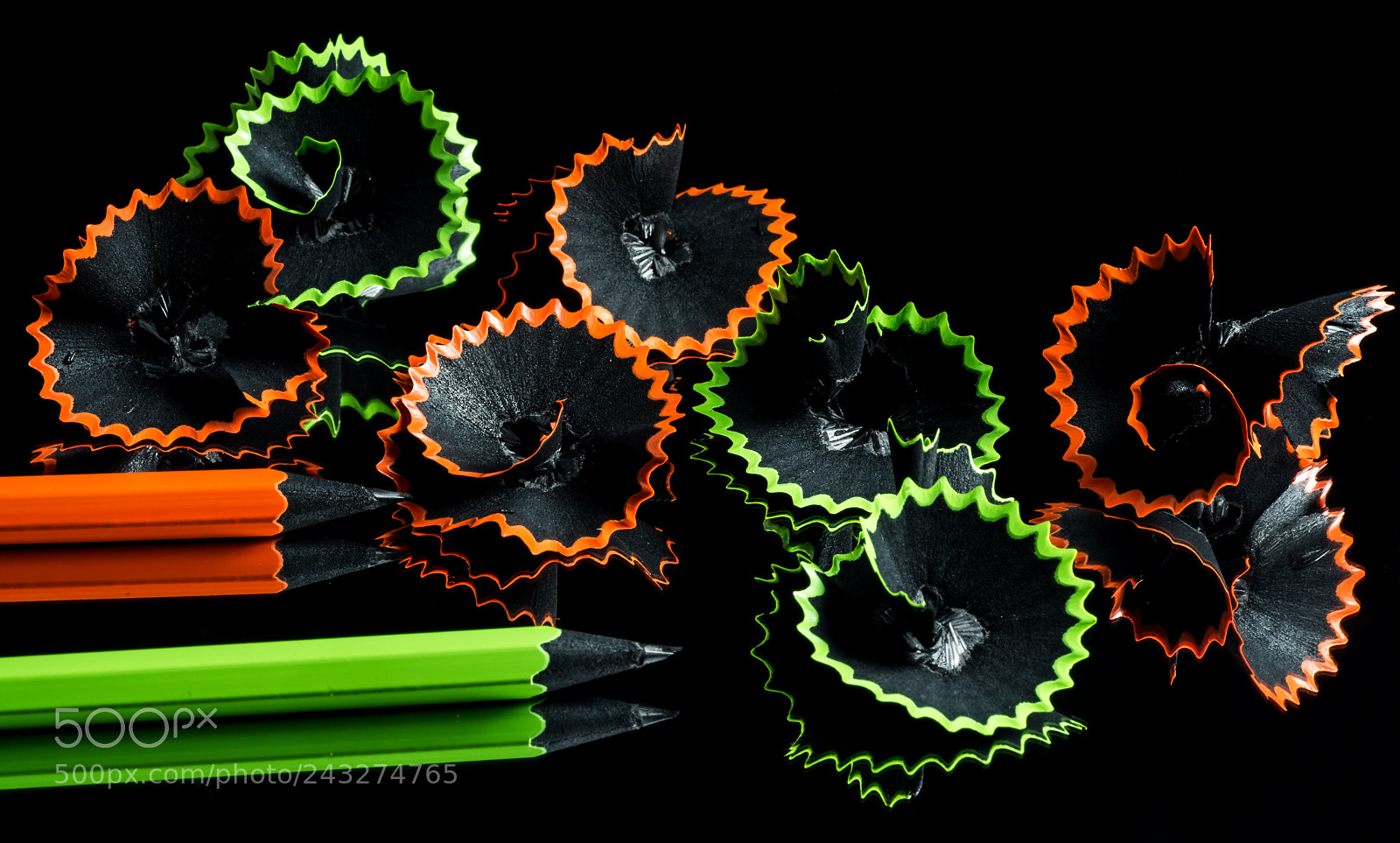 Olympus OM-D E-M5 II sample photo. Pencils and shavings photography