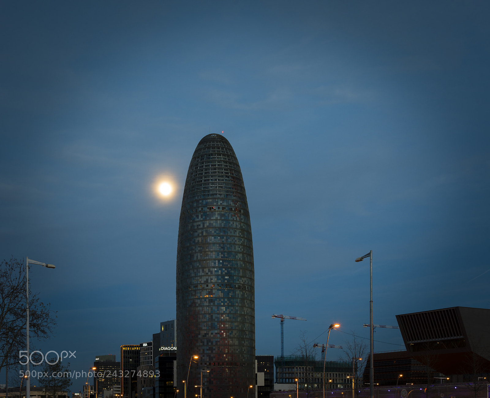 Nikon D810 sample photo. Torre agbar photography