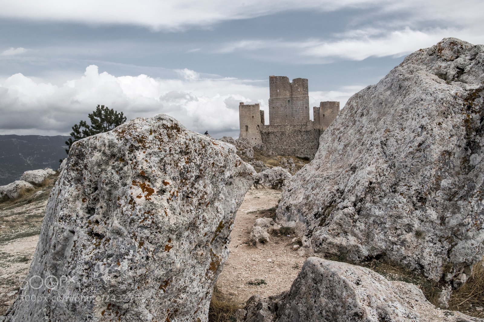 Nikon D5500 sample photo. Rocca calascio. photography