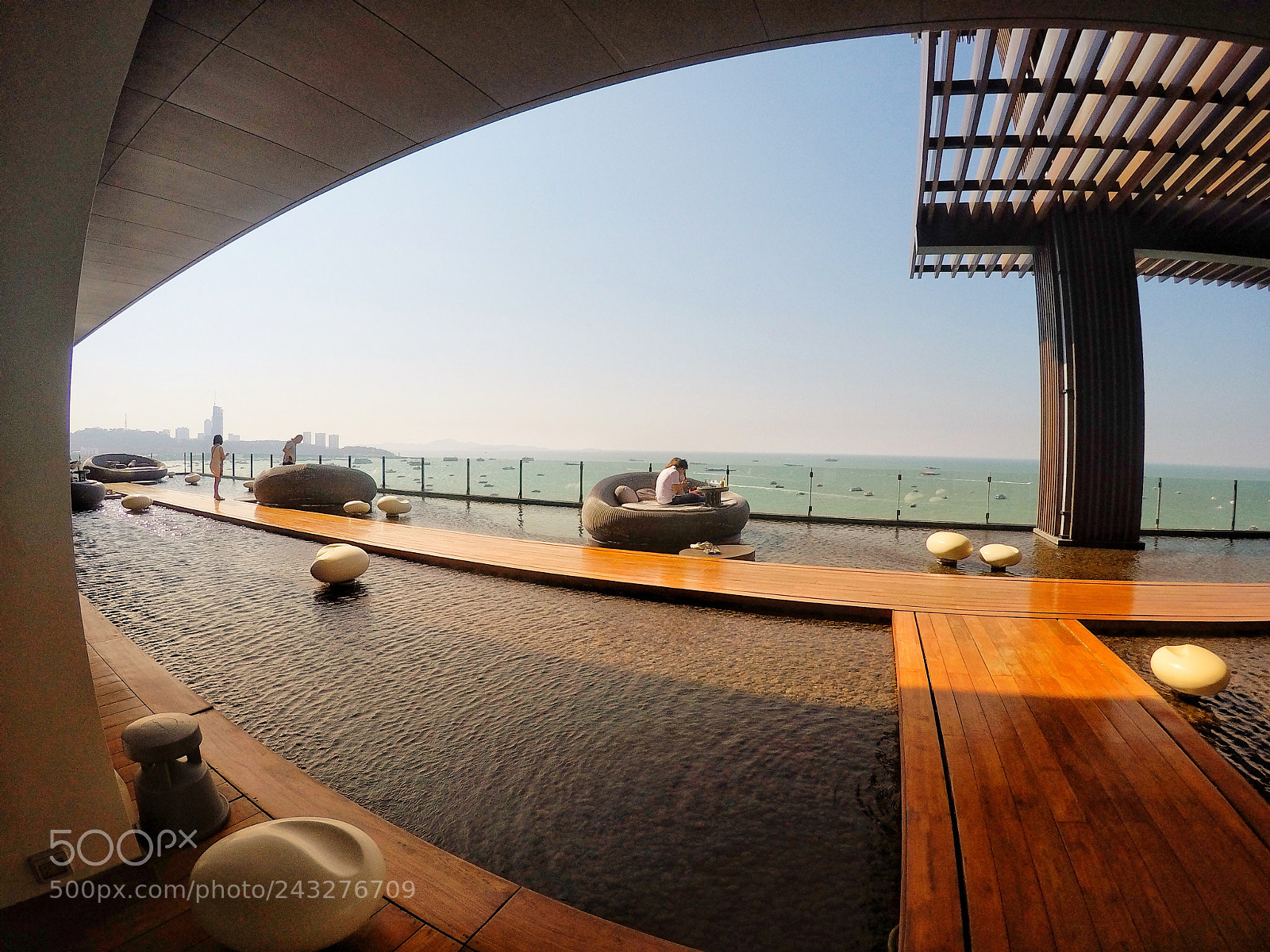 GoPro HERO4 Silver sample photo. Looking out at pattaya photography