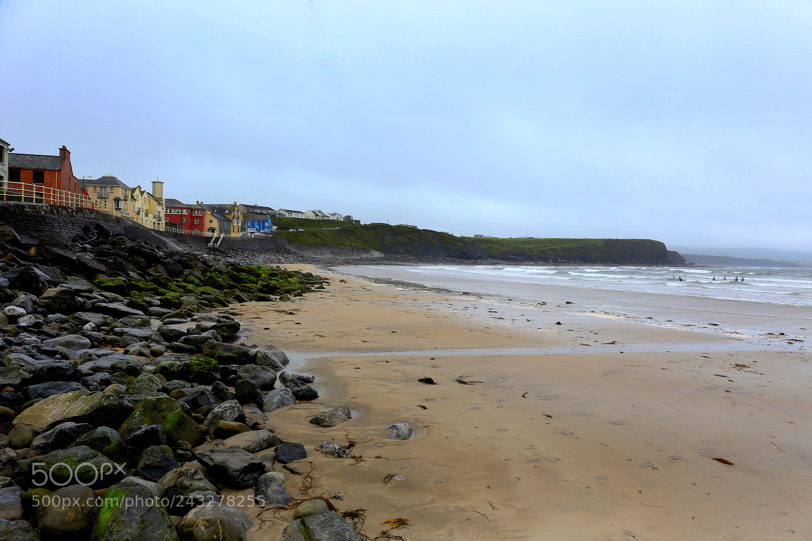 Canon EF 24-70mm F4L IS USM sample photo. Liscannor bay photography