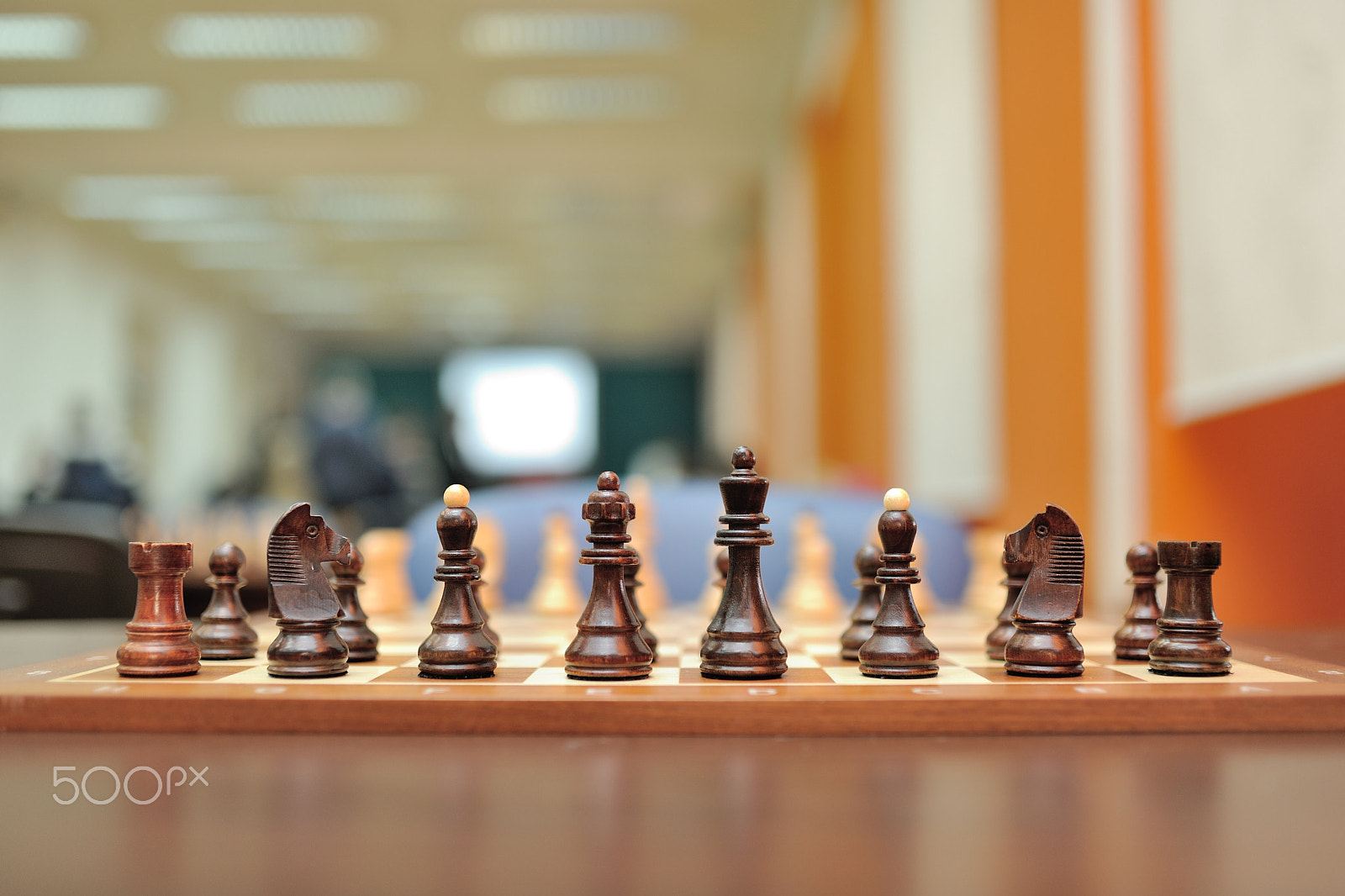 Nikon D3X sample photo. Chess tournament photography