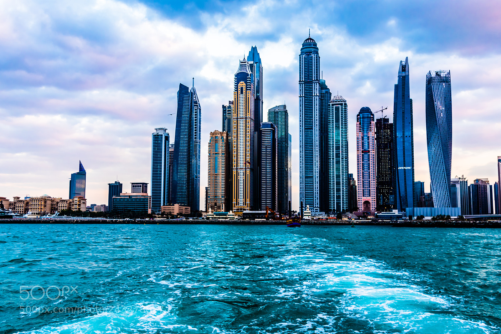 Nikon D5600 sample photo. Dubai marina taken from photography