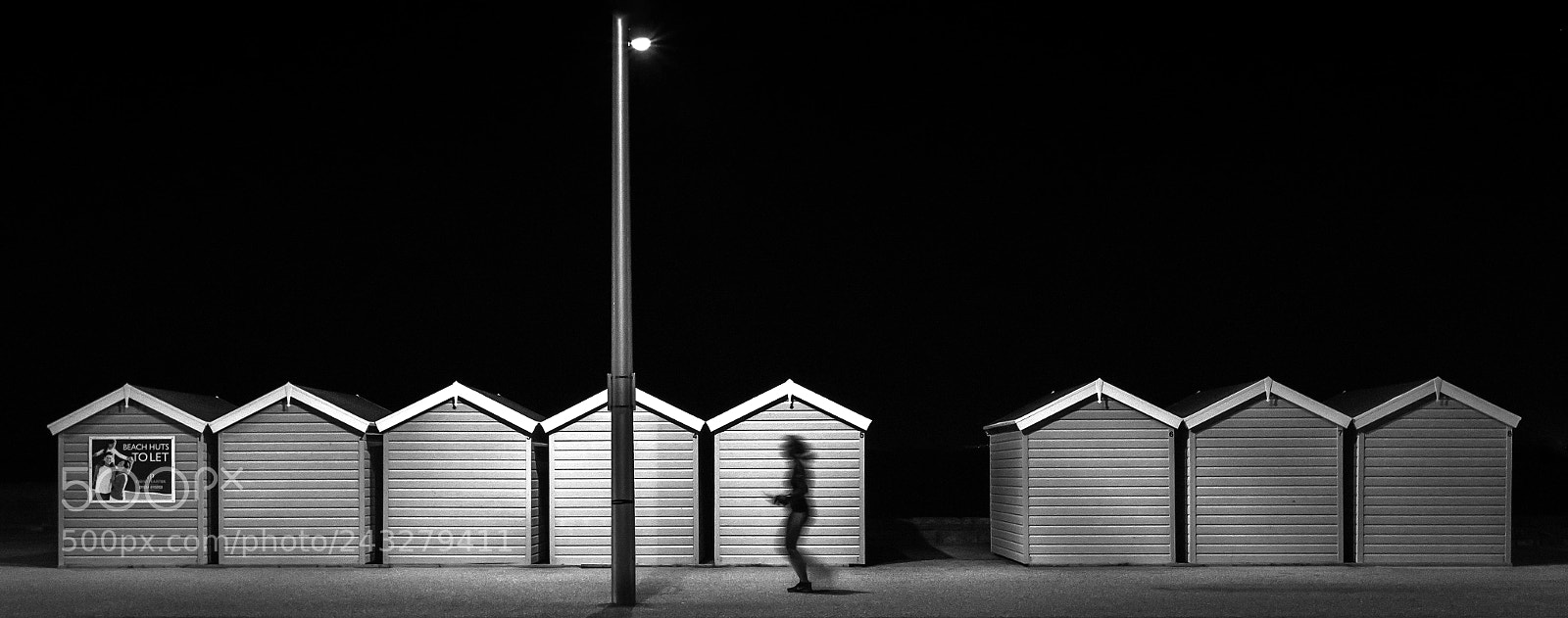 Nikon D800 sample photo. Ghost runner photography