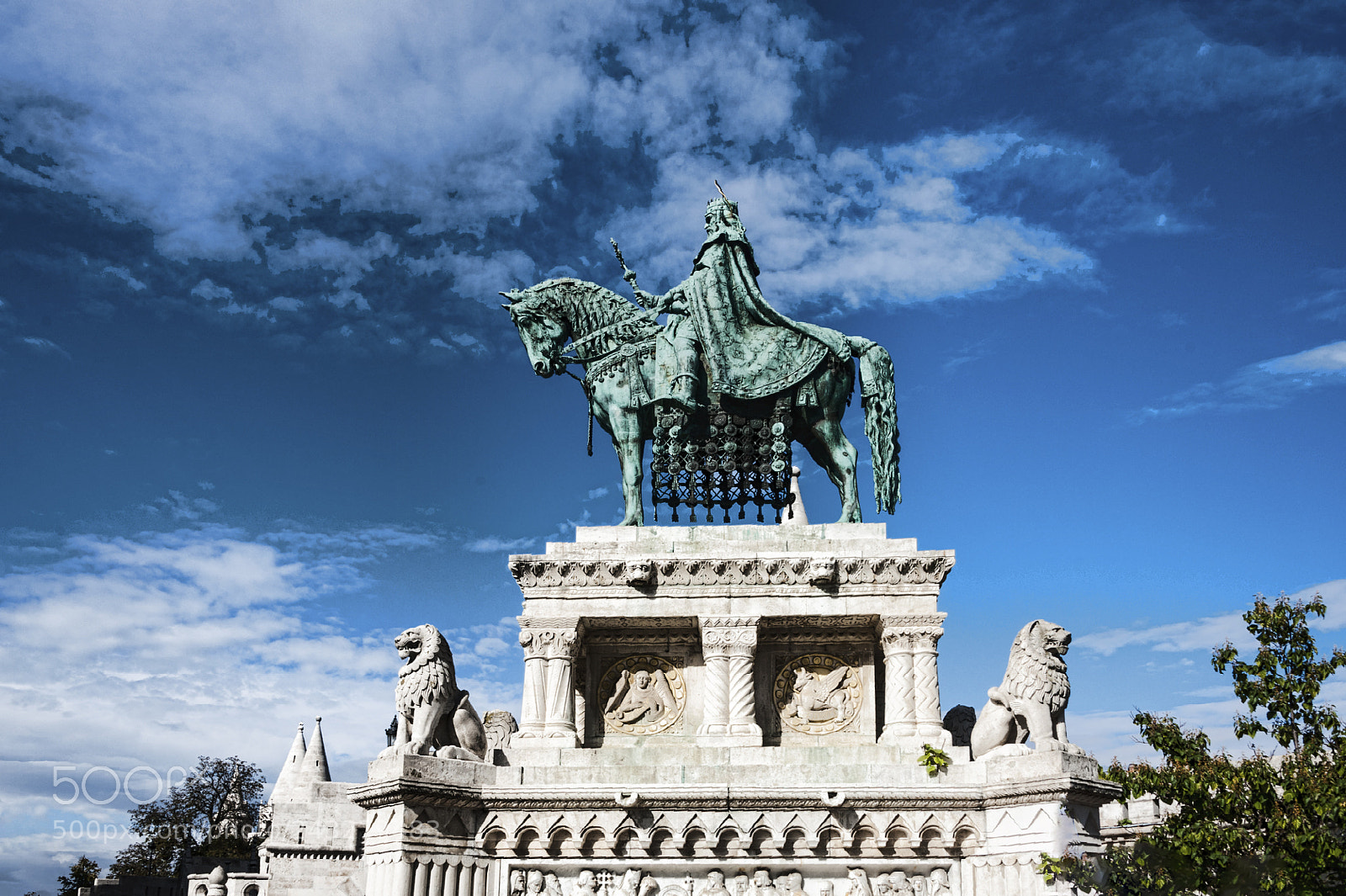 Nikon D700 sample photo. Statue of st stephen photography