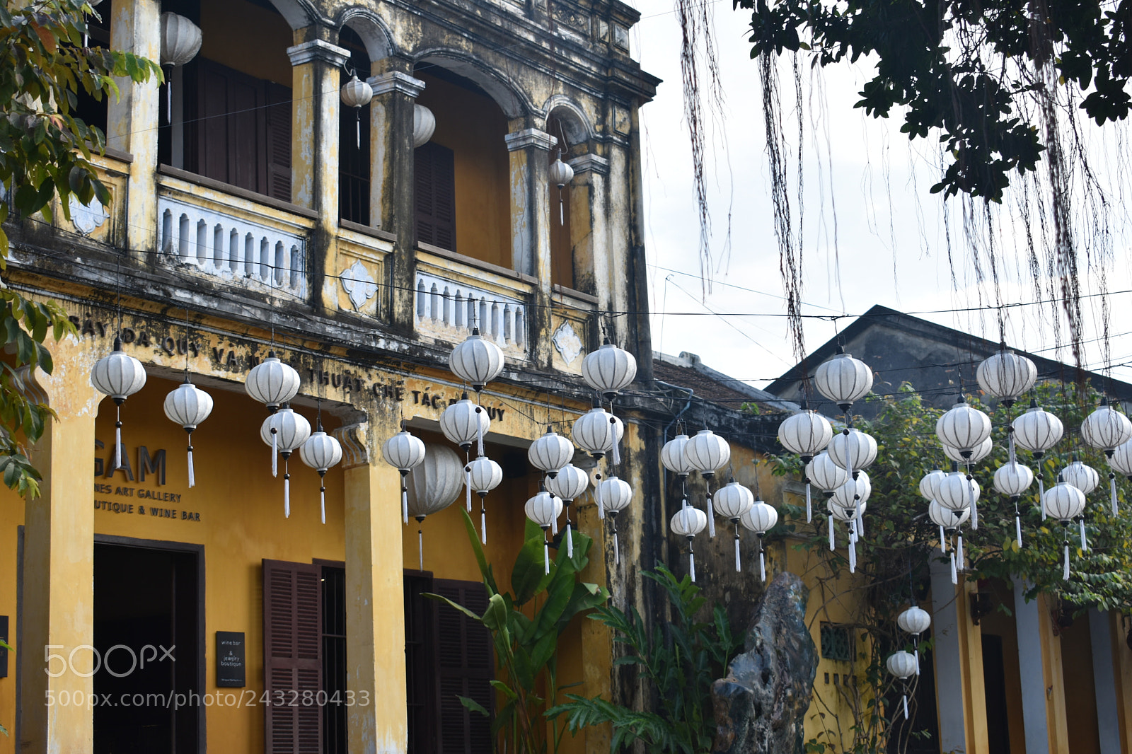 Nikon D3400 sample photo. Lanterns in hoi an photography
