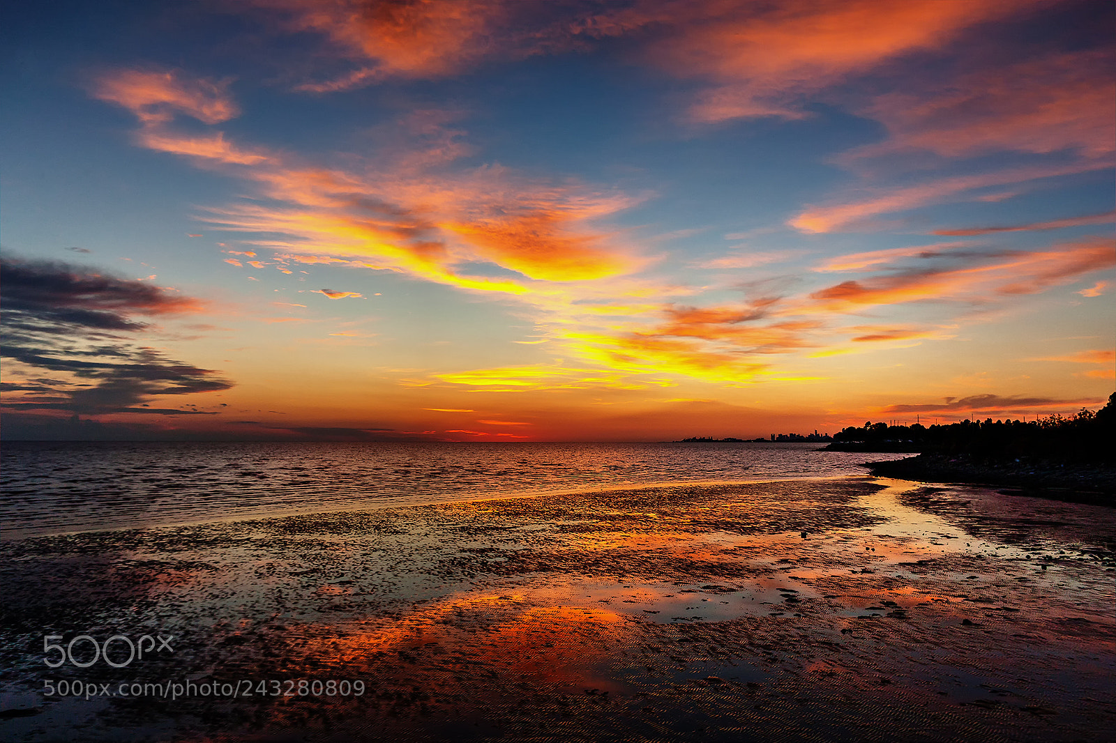 Canon EOS-1Ds Mark III sample photo. Sunrise photography