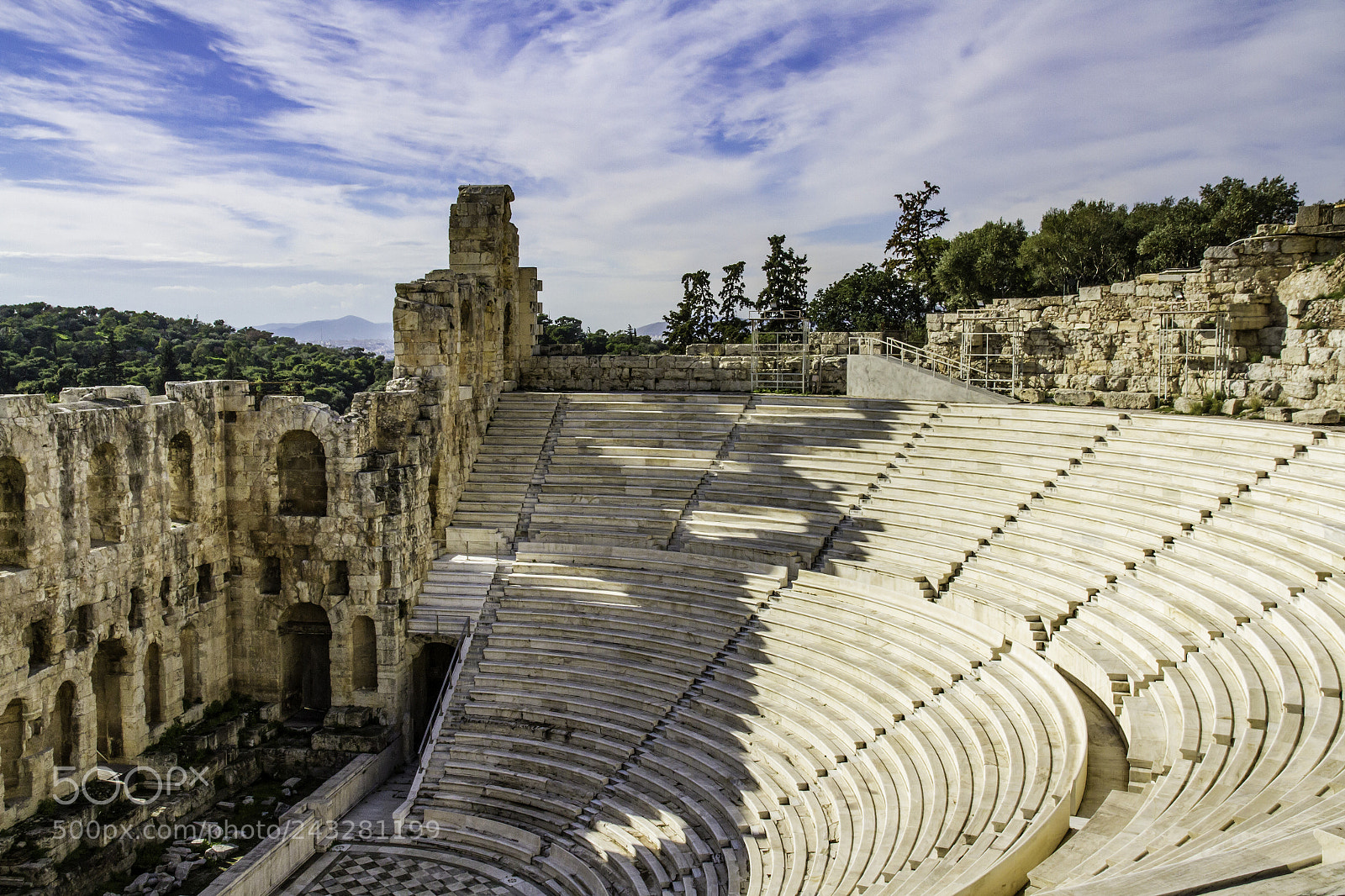 Canon EOS 7D sample photo. Theatre of herodes atticus photography