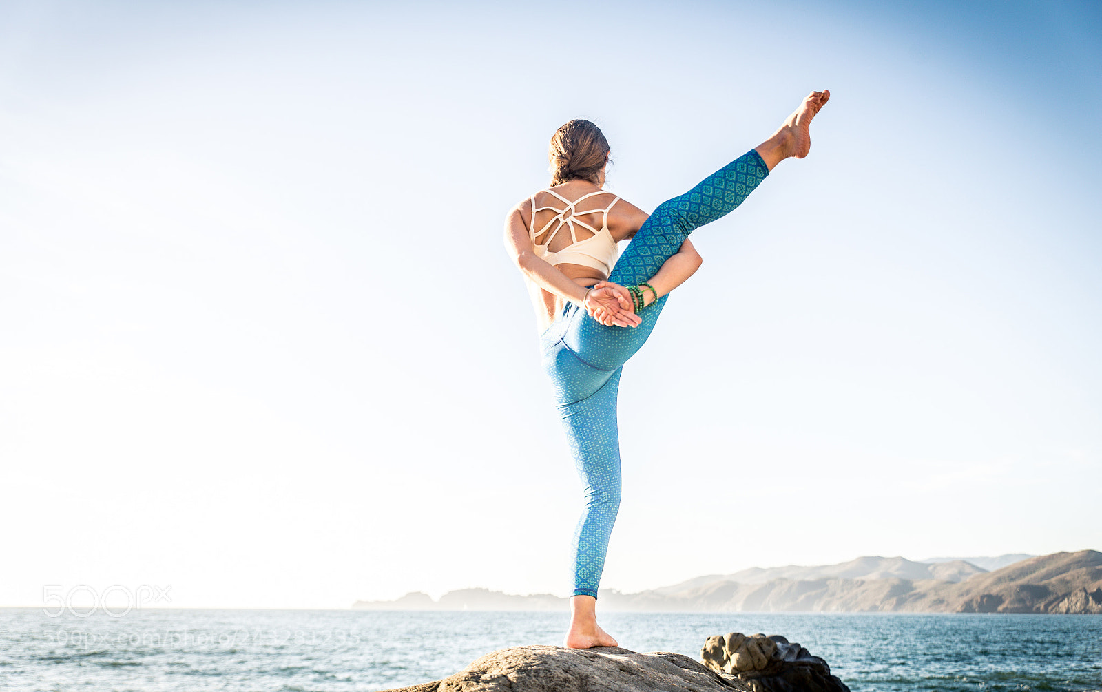 Nikon D610 sample photo. Woman doing yoga on photography