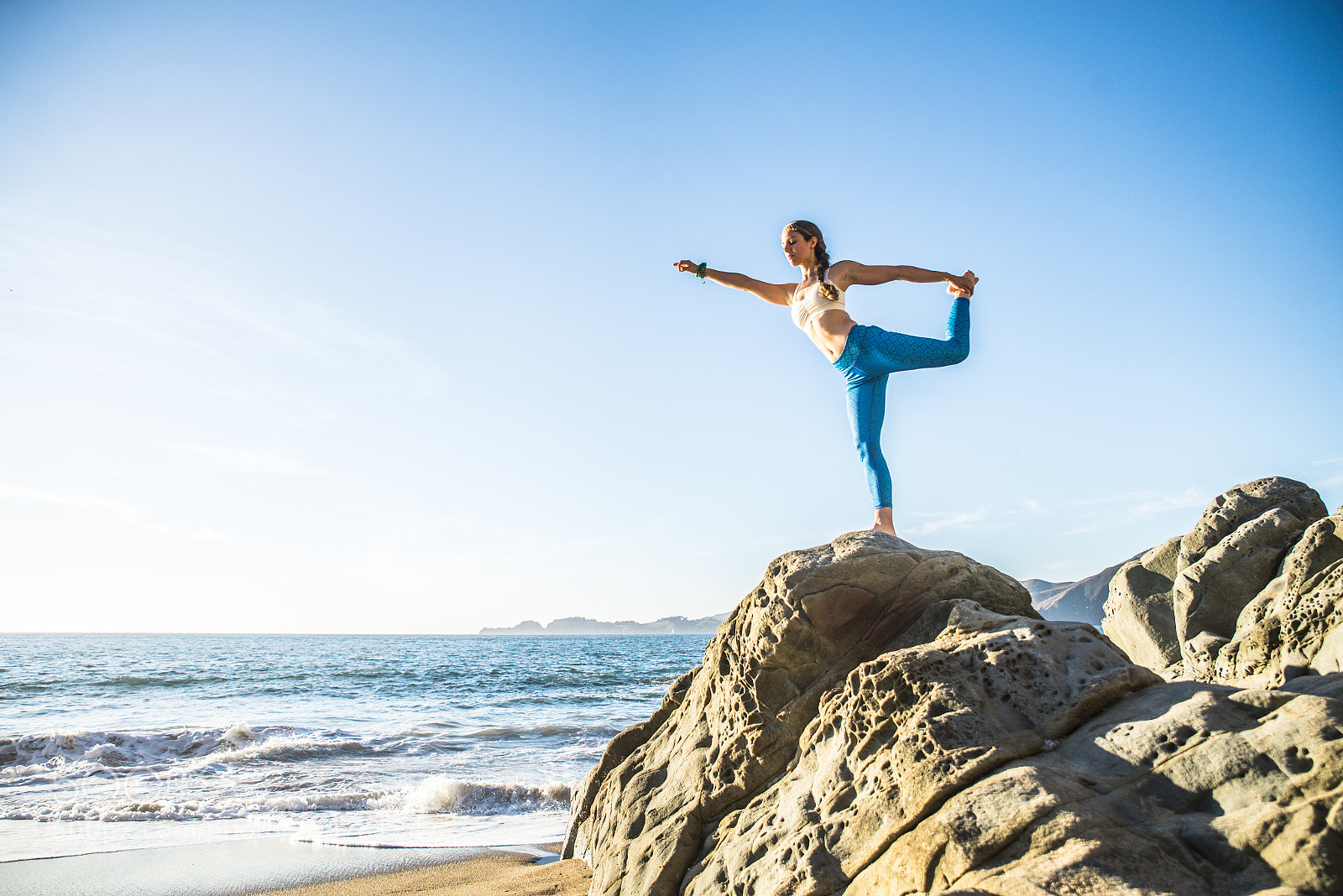 Nikon D610 sample photo. Woman doing yoga on photography