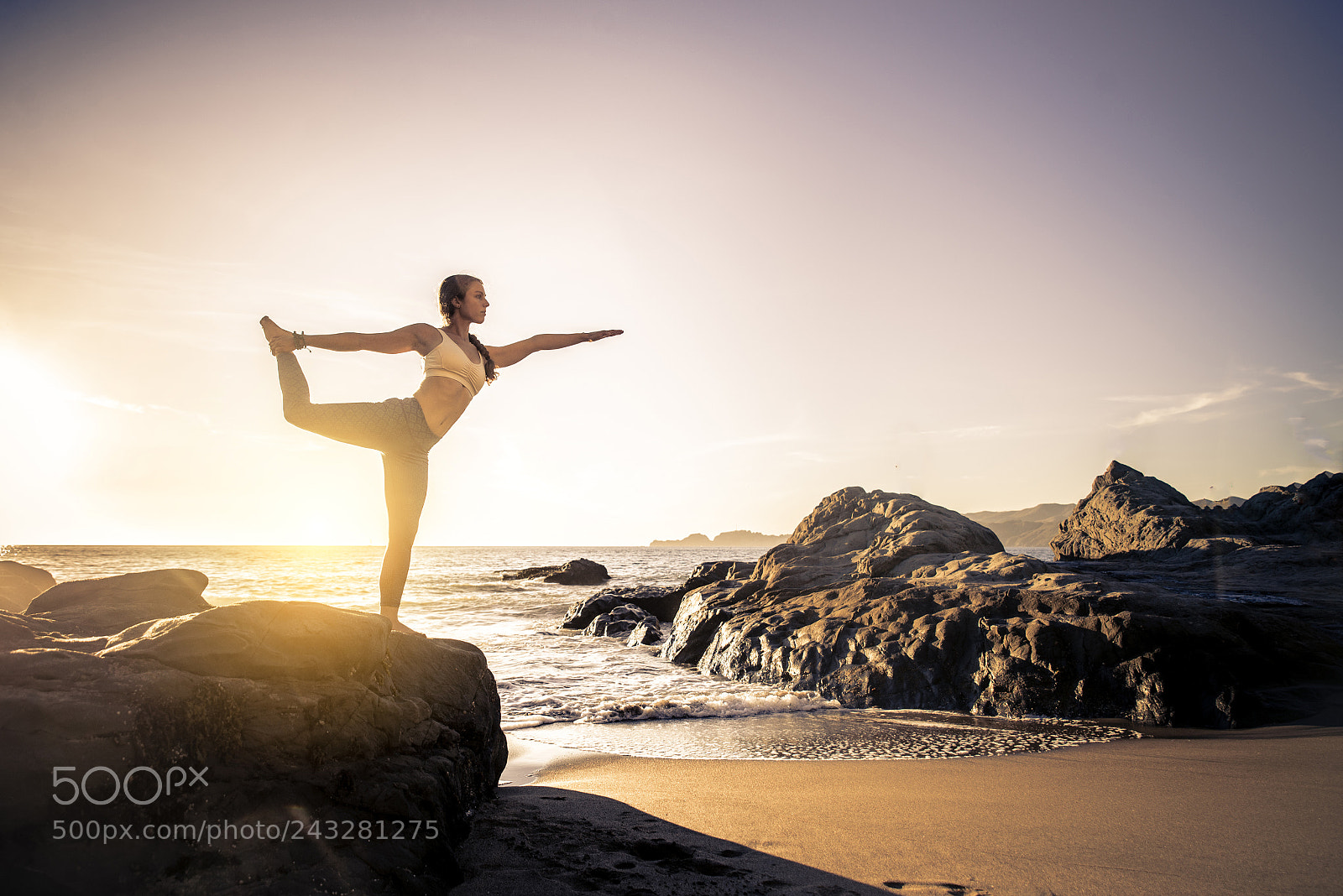 Nikon D610 sample photo. Woman doing yoga on photography