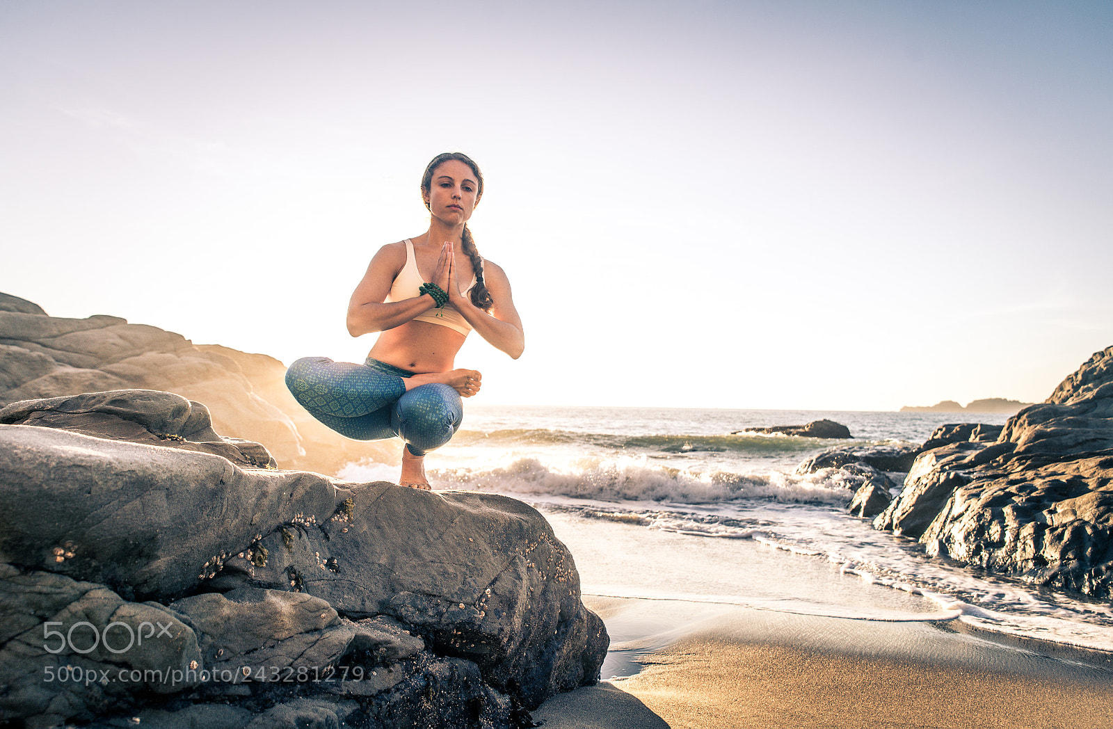 Nikon D610 sample photo. Woman doing yoga on photography