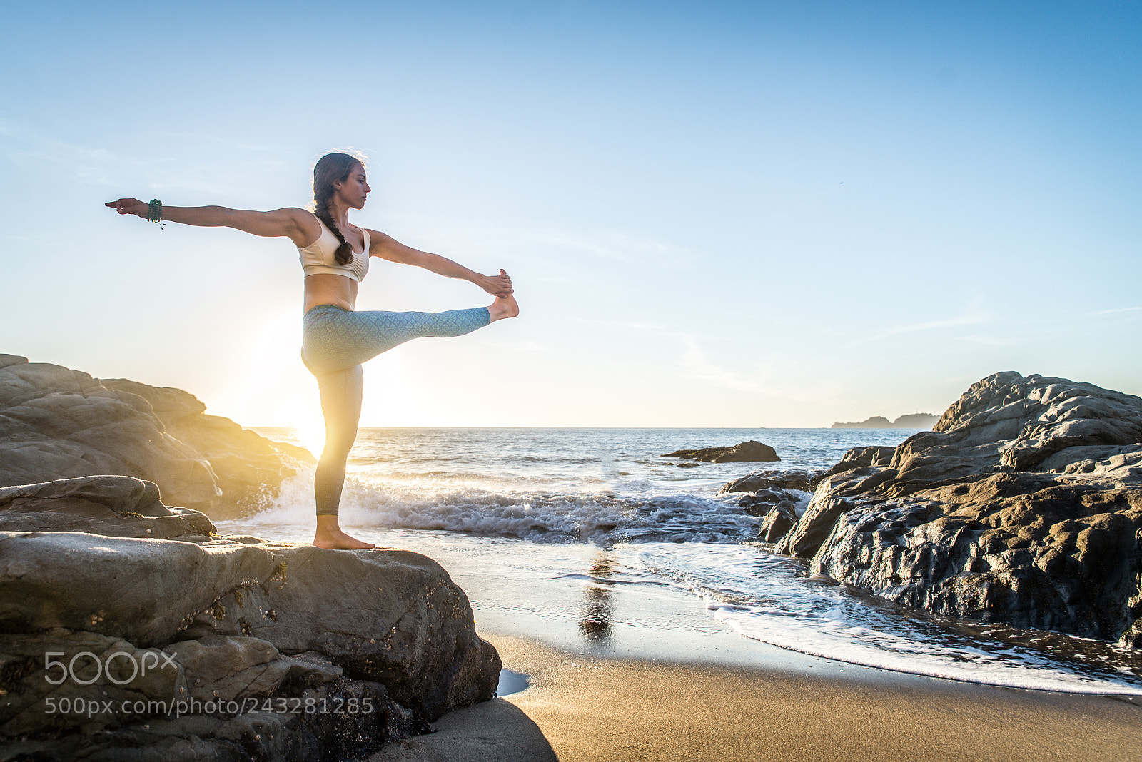 Nikon D610 sample photo. Woman doing yoga on photography