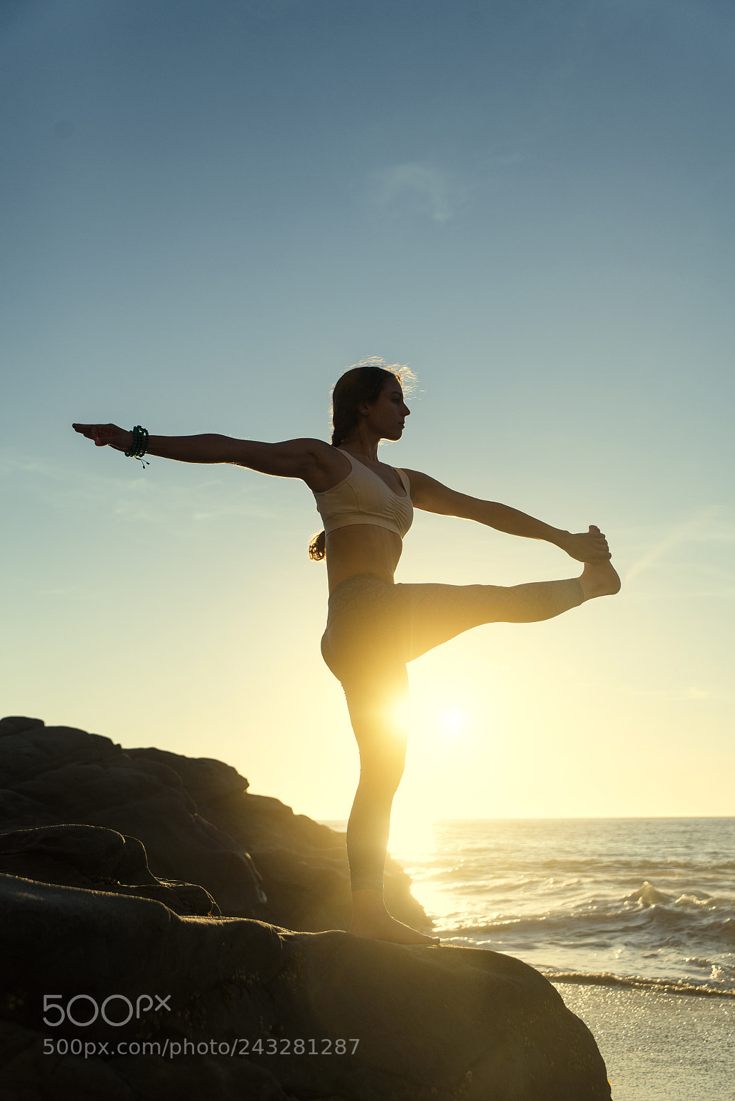 Nikon D610 sample photo. Woman doing yoga on photography