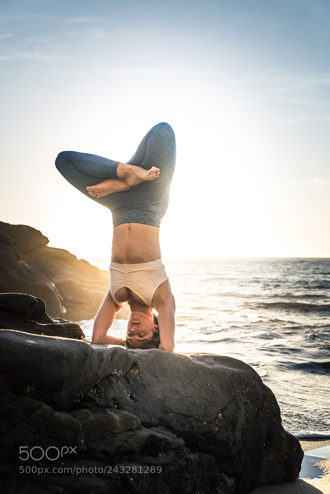 Nikon D610 sample photo. Woman doing yoga on photography