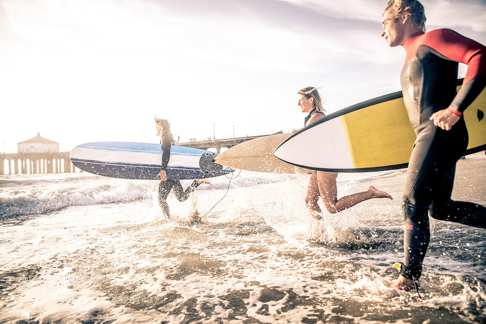 Nikon D610 sample photo. Surfers photography