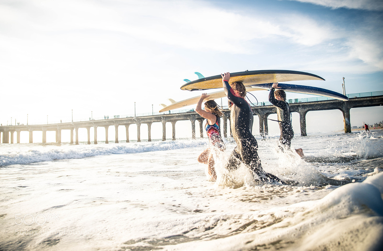 Nikon D610 sample photo. Surfers photography