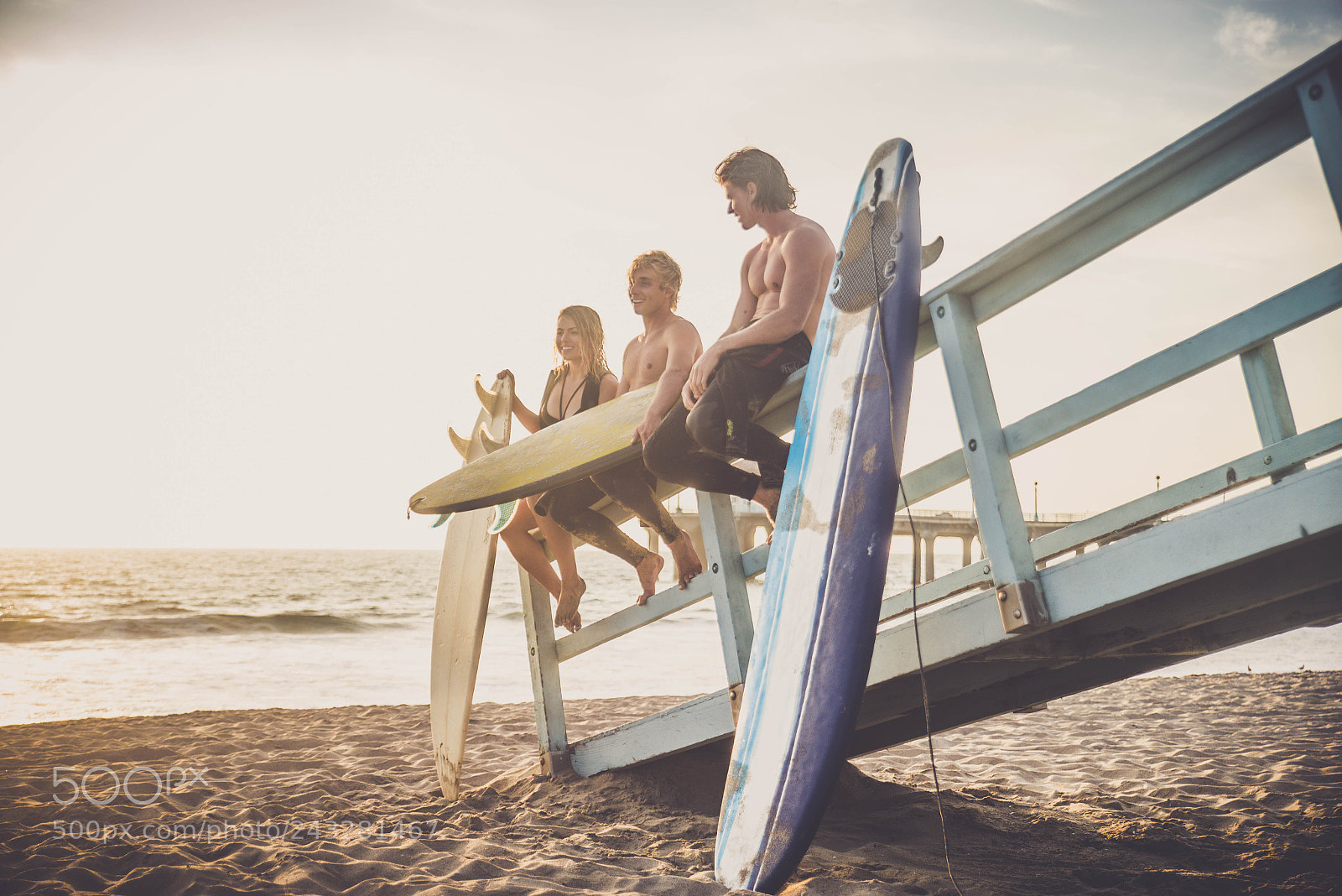 Nikon D610 sample photo. Surfers photography