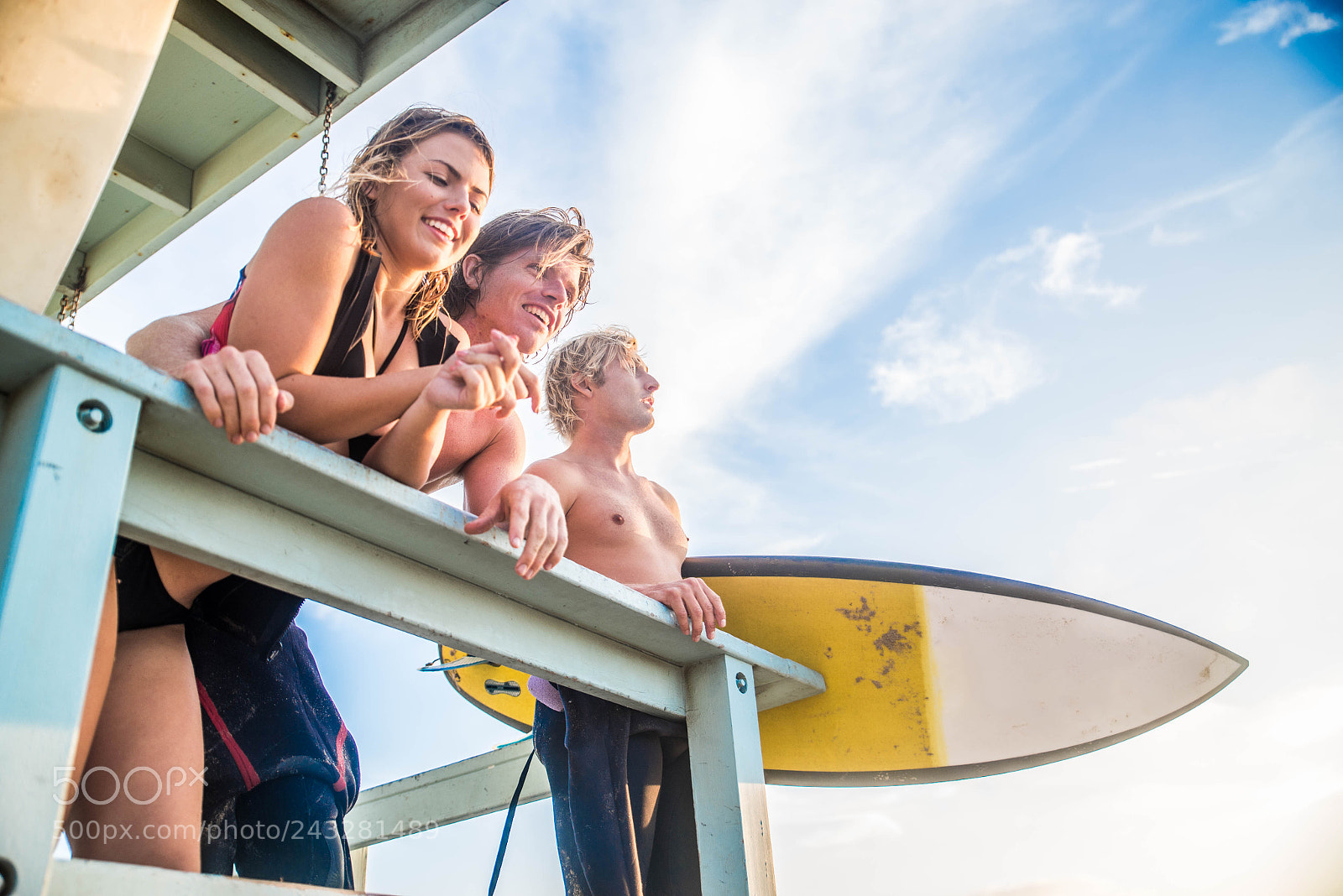 Nikon D610 sample photo. Surfers photography