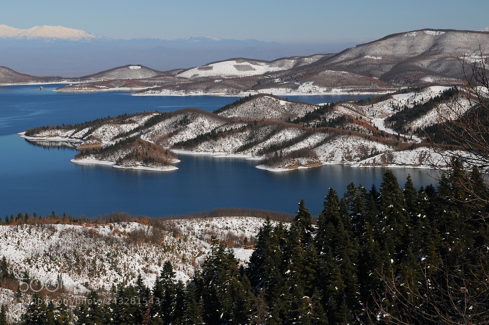 Nikon D300 sample photo. Plastiras lake photography