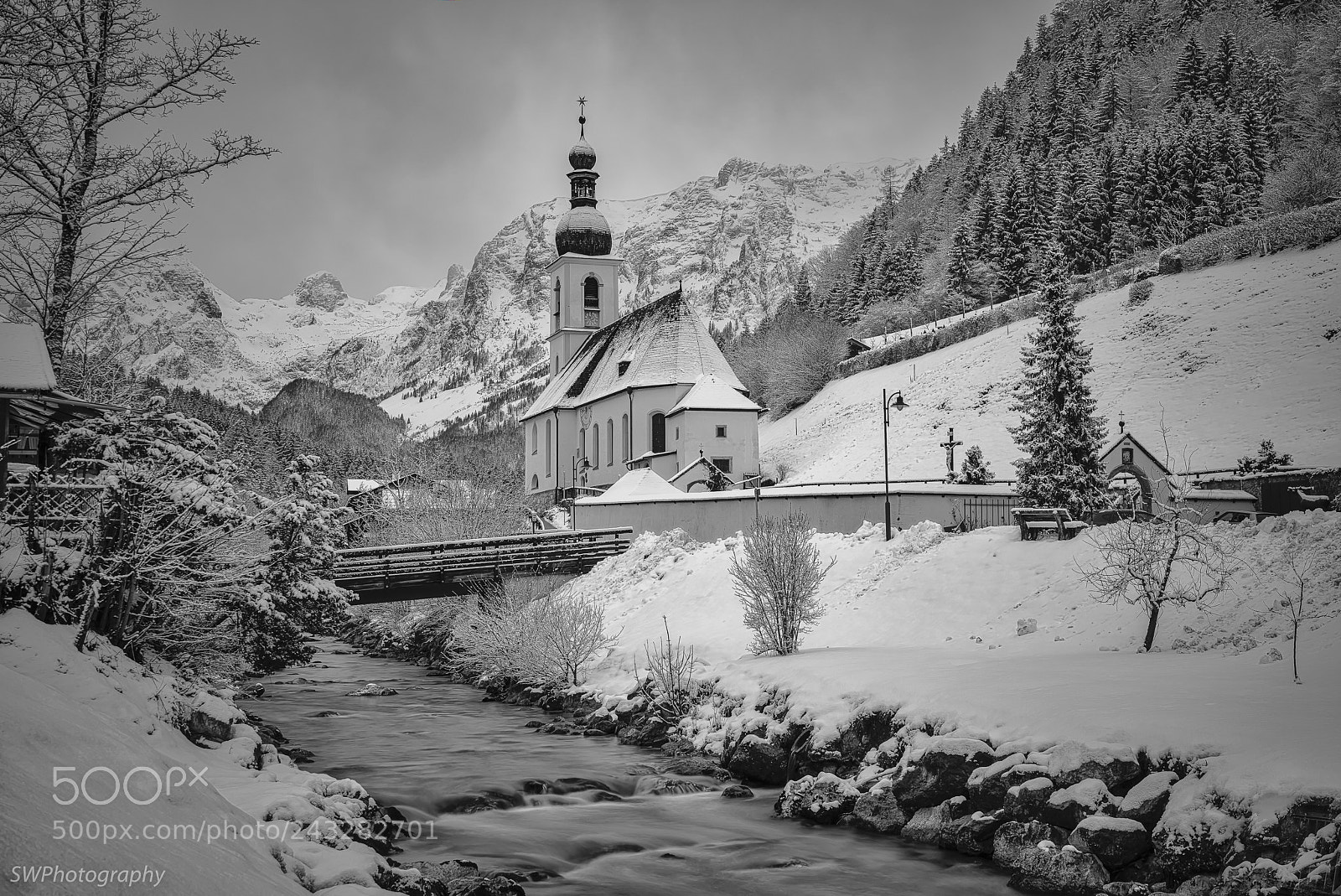 Sony a7R III sample photo. Winter in the mountains photography