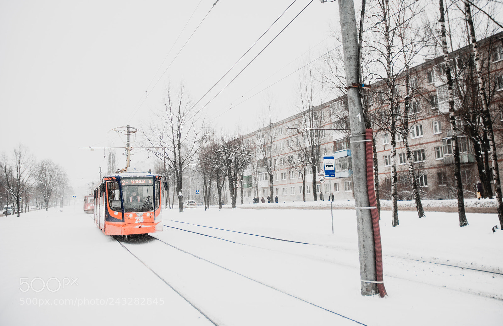 Nikon D80 sample photo. Tram photography
