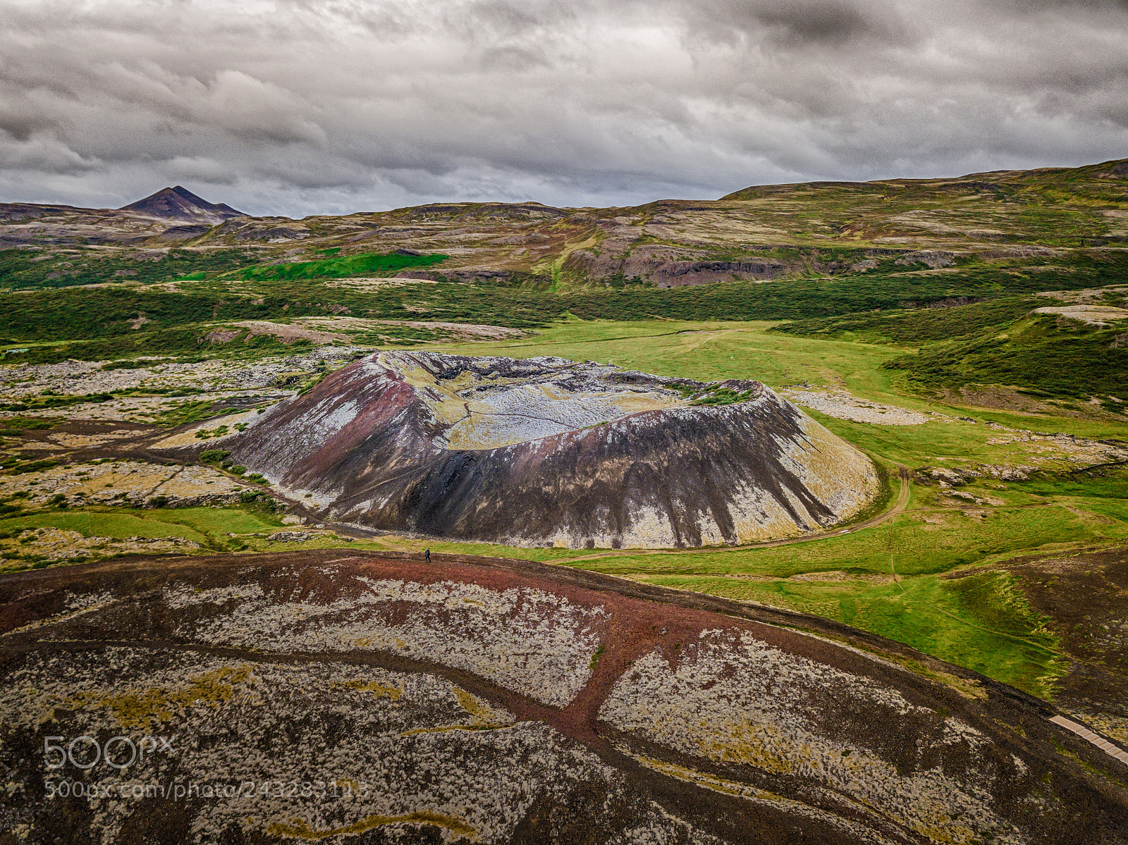 DJI FC220 sample photo. Gr br k crater photography