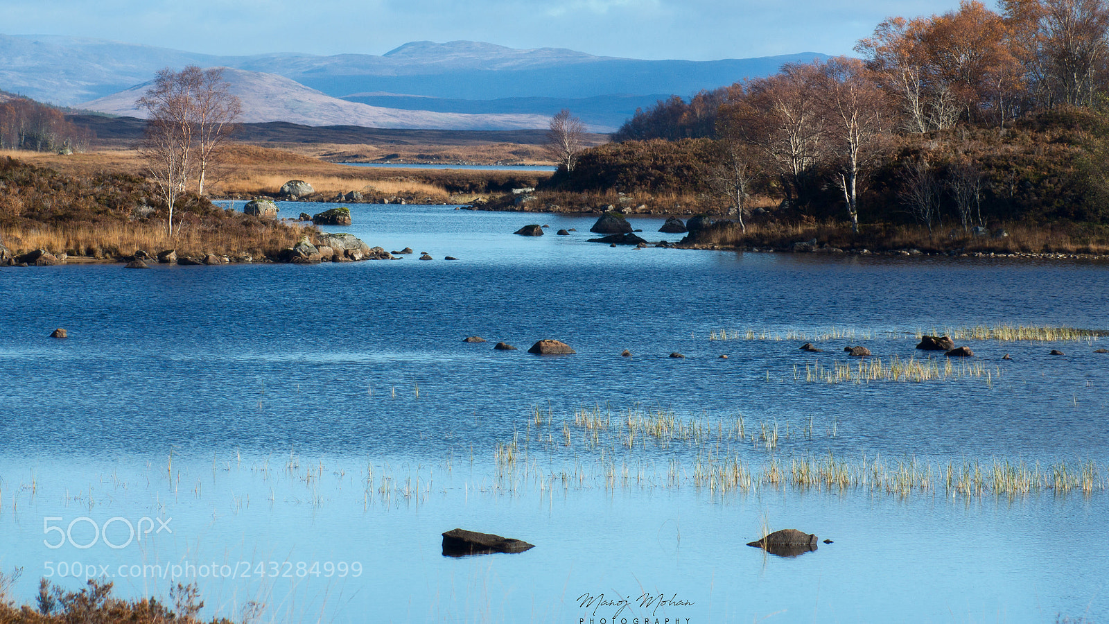 Sony Alpha DSLR-A550 sample photo. Rannoch moor scene photography
