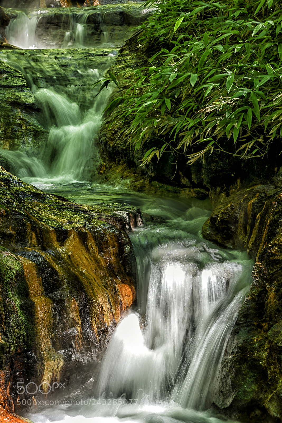 Nikon D810 sample photo. Hot springs waterfalls photography