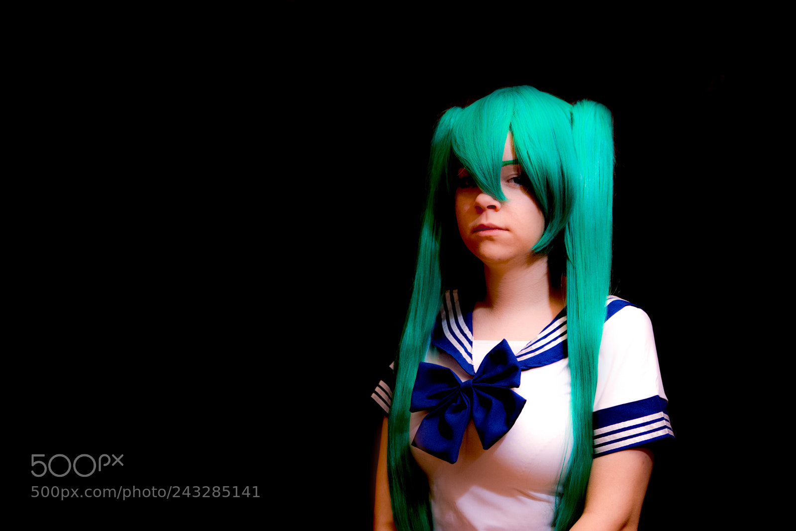 Nikon D7100 sample photo. Miku hatsune cosplay photography