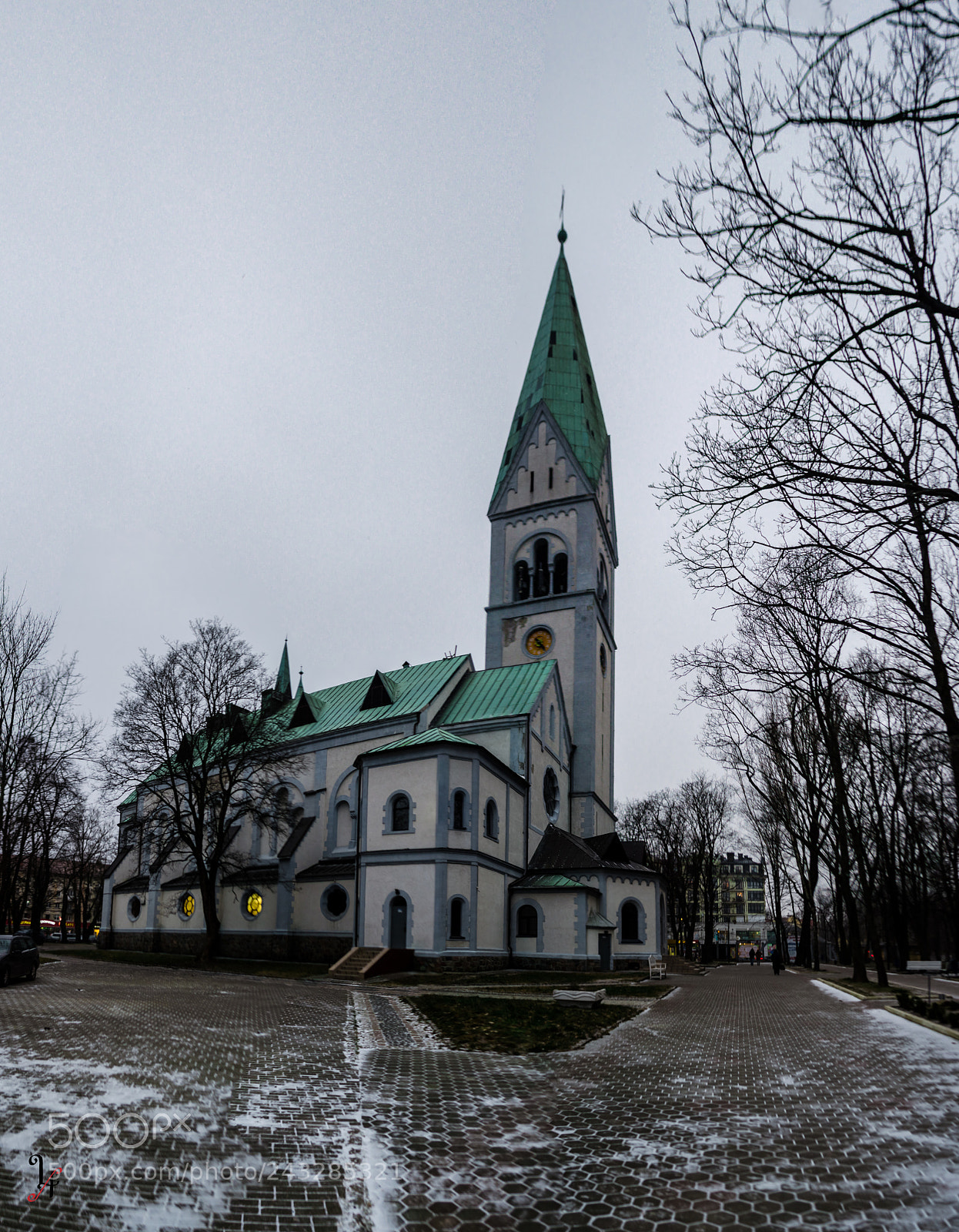 Nikon D5100 sample photo. Кирха Королевы Луизы photography