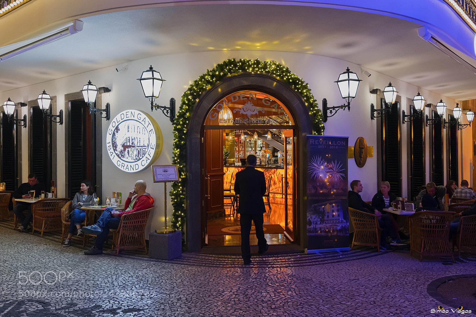 Nikon D500 sample photo. Golden gate grand café photography