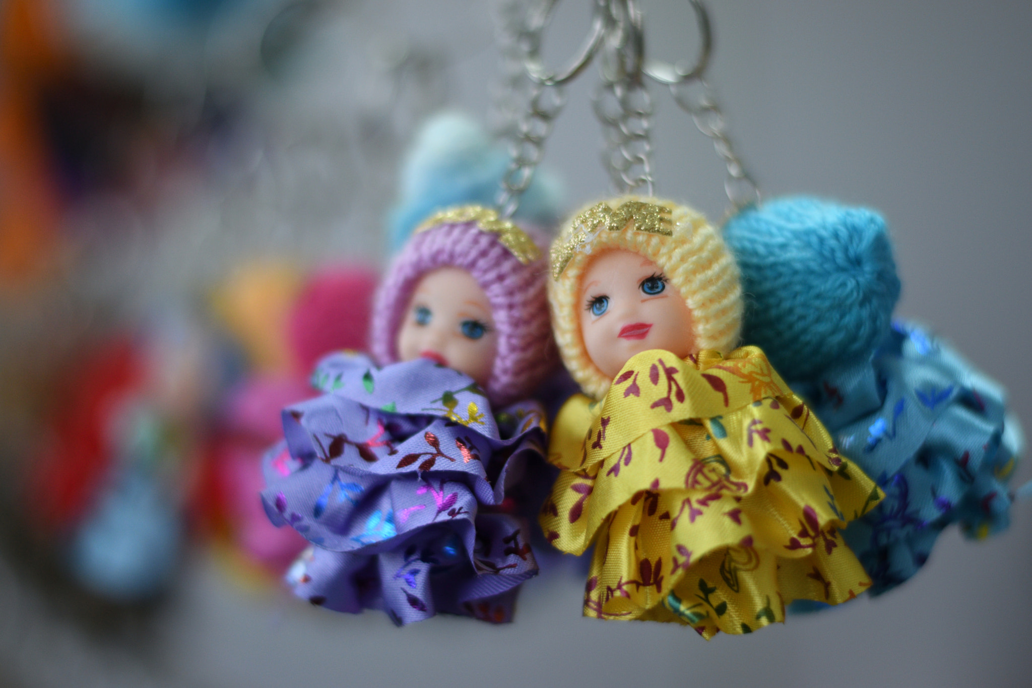 Nikon AF-S Nikkor 50mm F1.8G sample photo. Dolls hanging out together photography