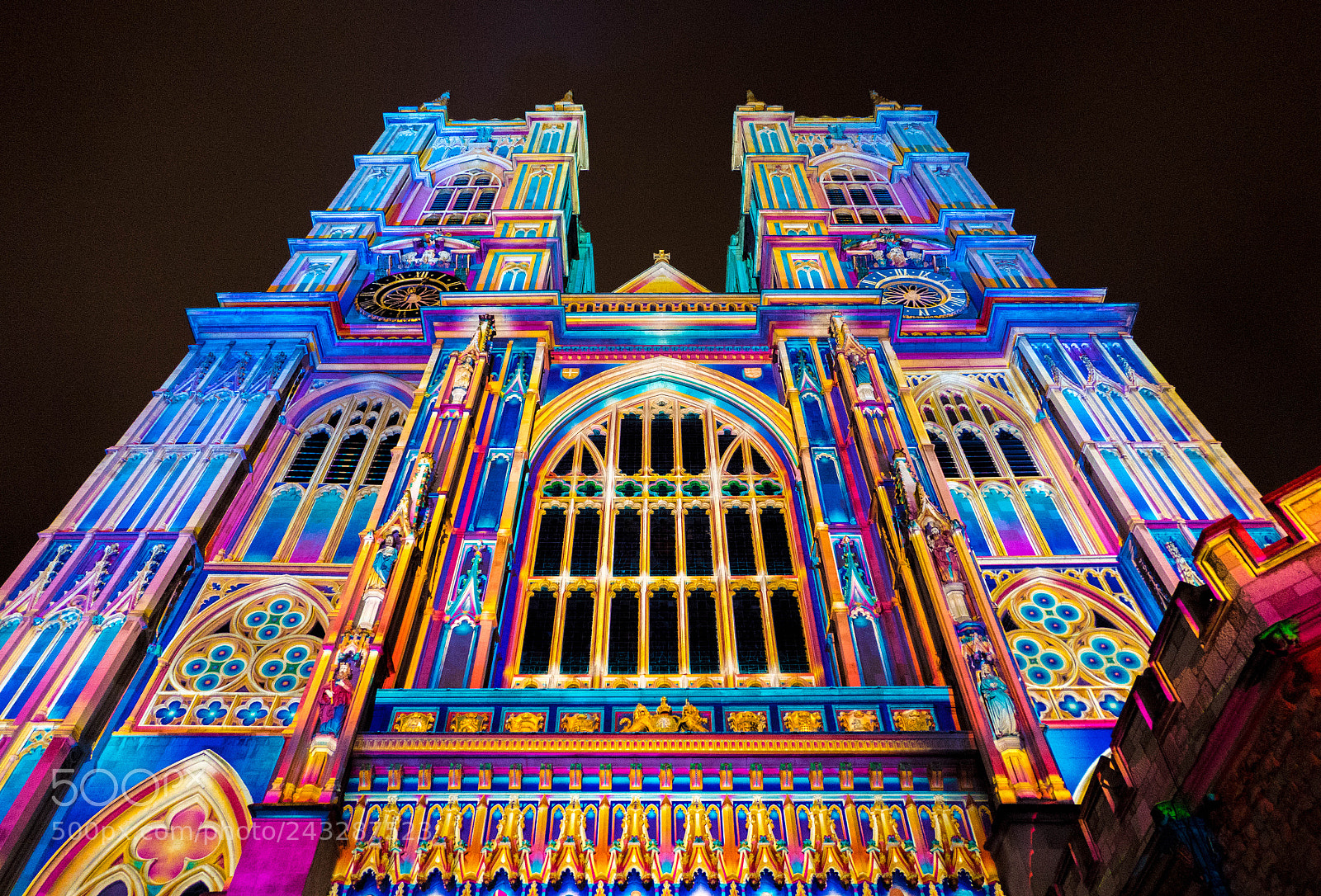 Panasonic Lumix DMC-LX10 (Lumix DMC-LX15) sample photo. Westminster abbey in technicolour photography