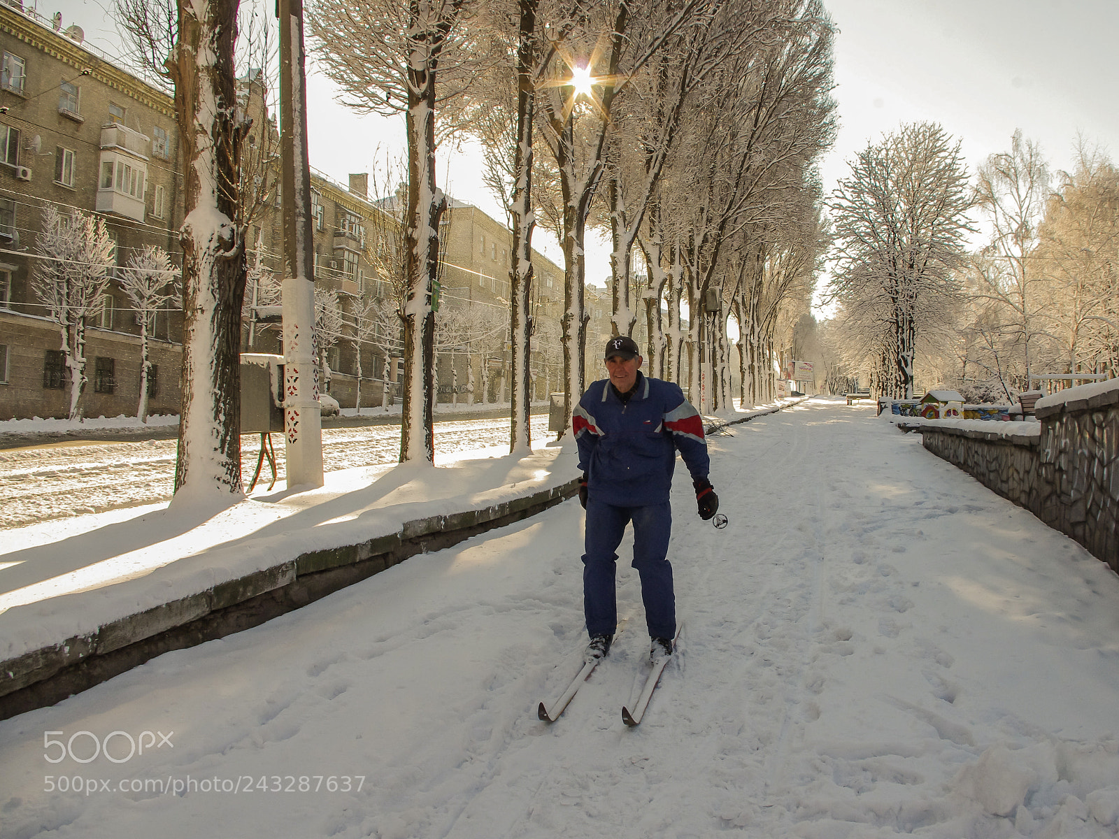 Pentax K-r sample photo. Радость от первого снега photography