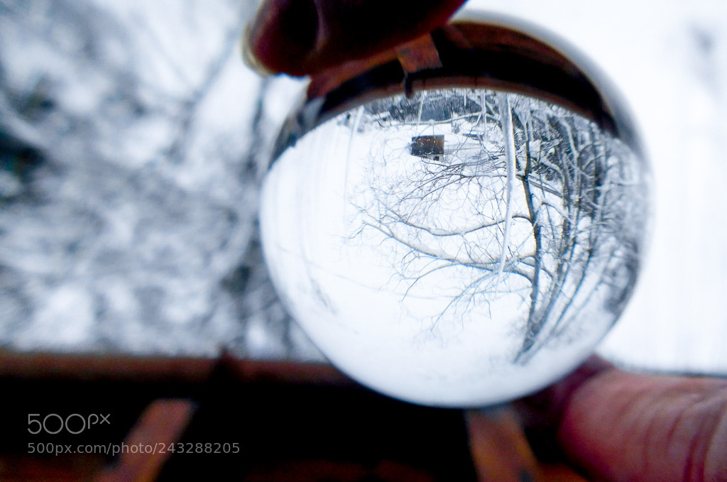 Nikon Coolpix B500 sample photo. Glass sphere photography
