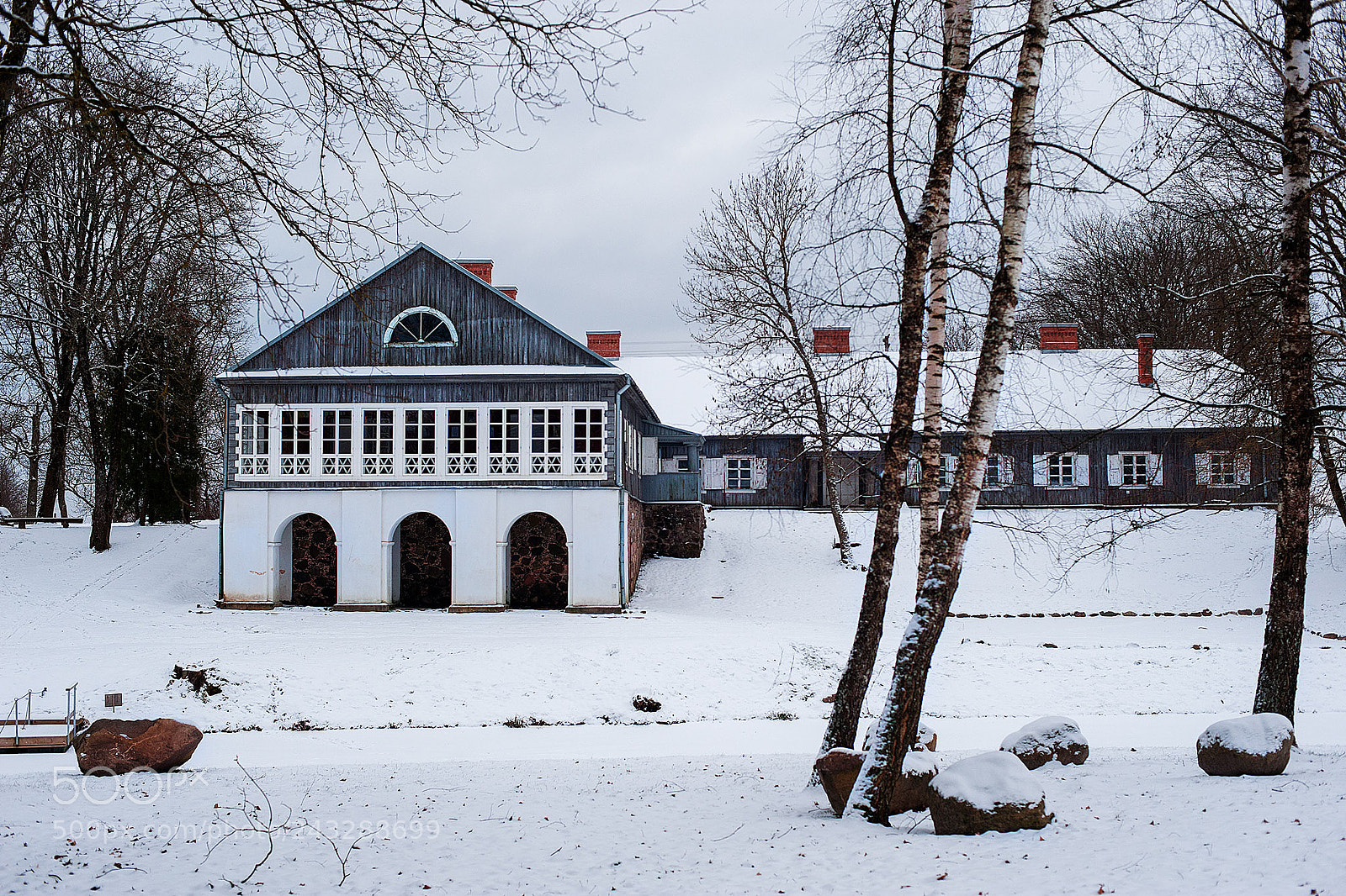 Nikon D3 sample photo. Former manor house photography