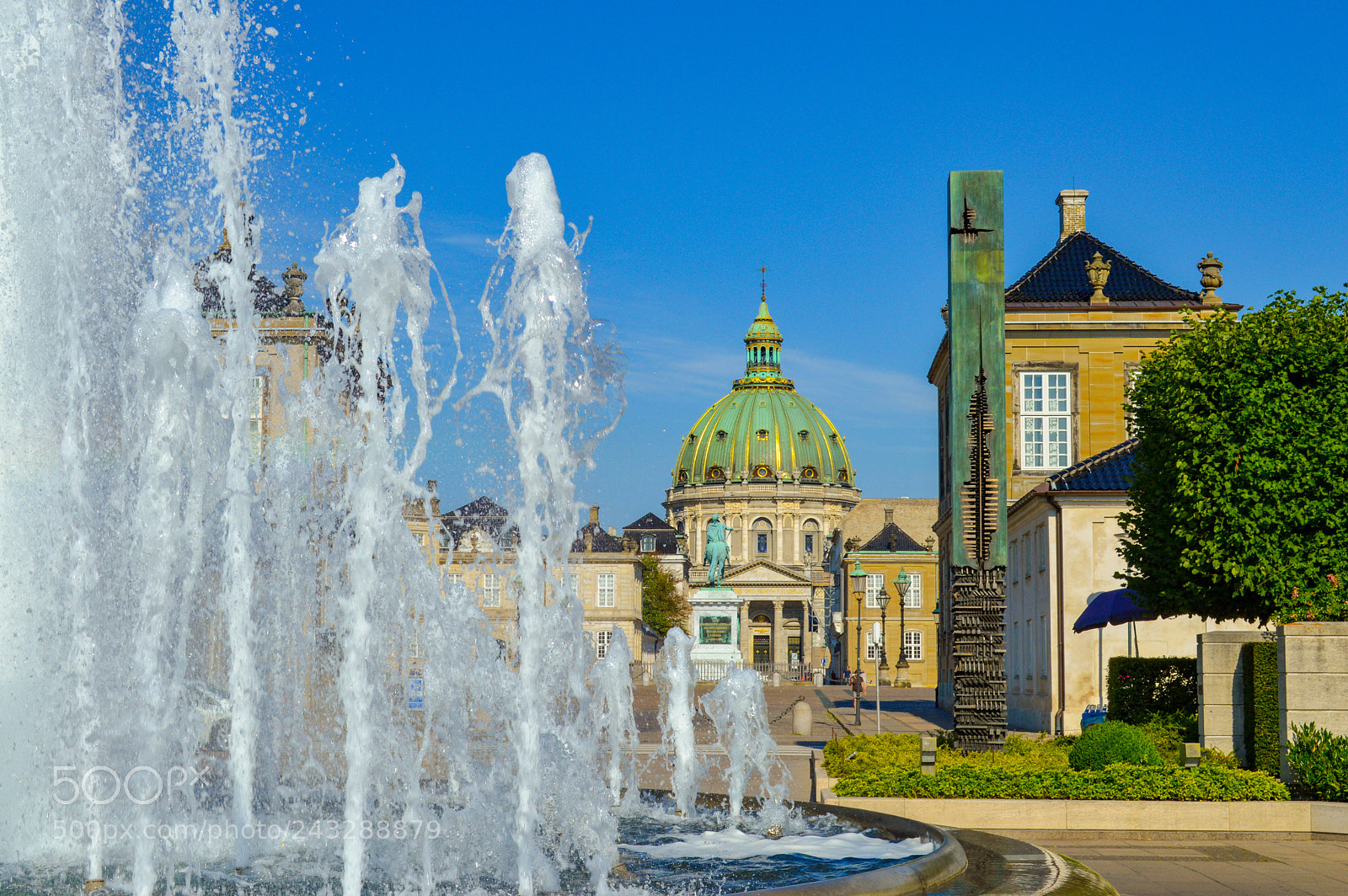 Nikon D3200 sample photo. Amalienborg photography