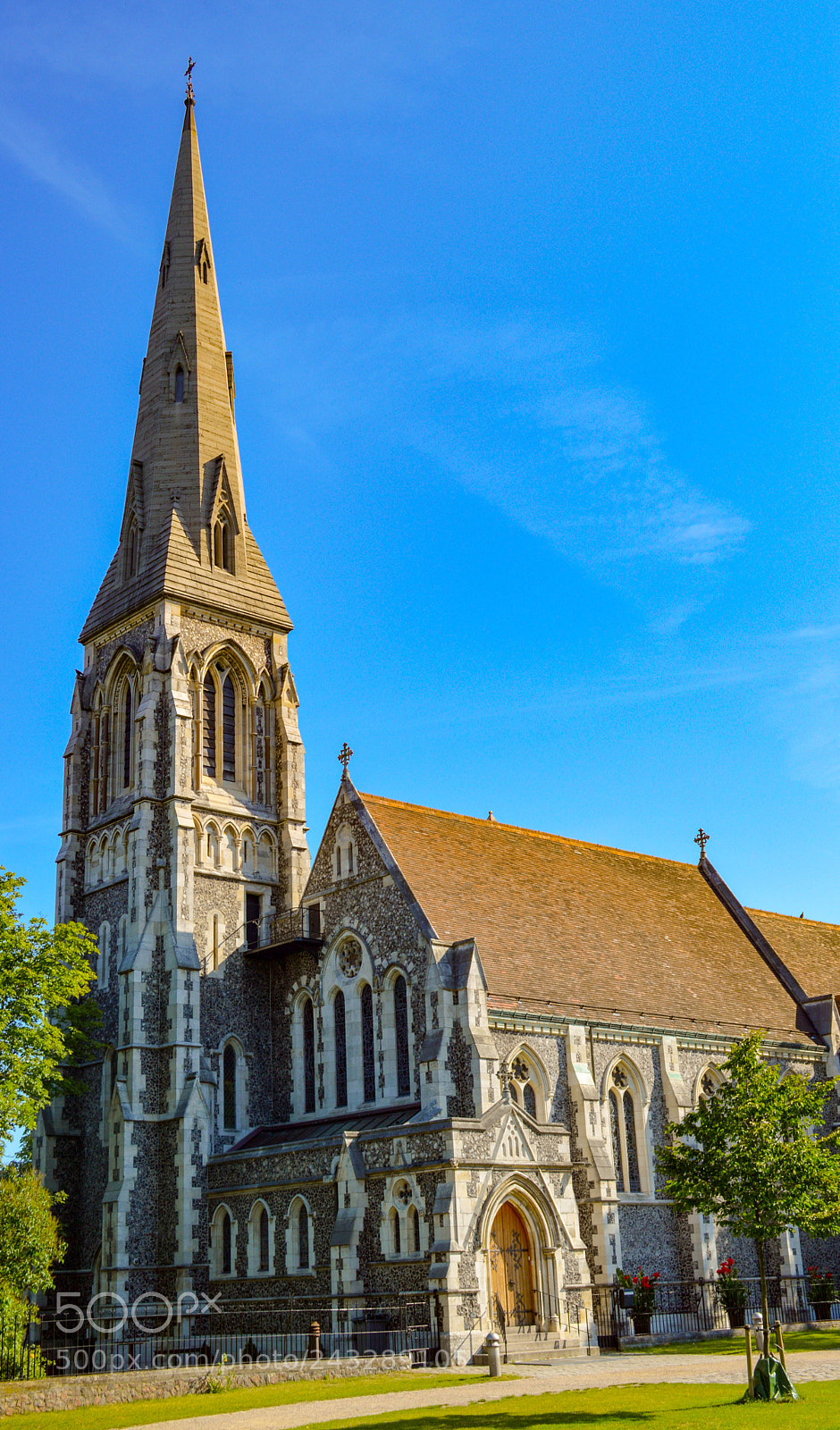 Nikon D3200 sample photo. St alban's church photography
