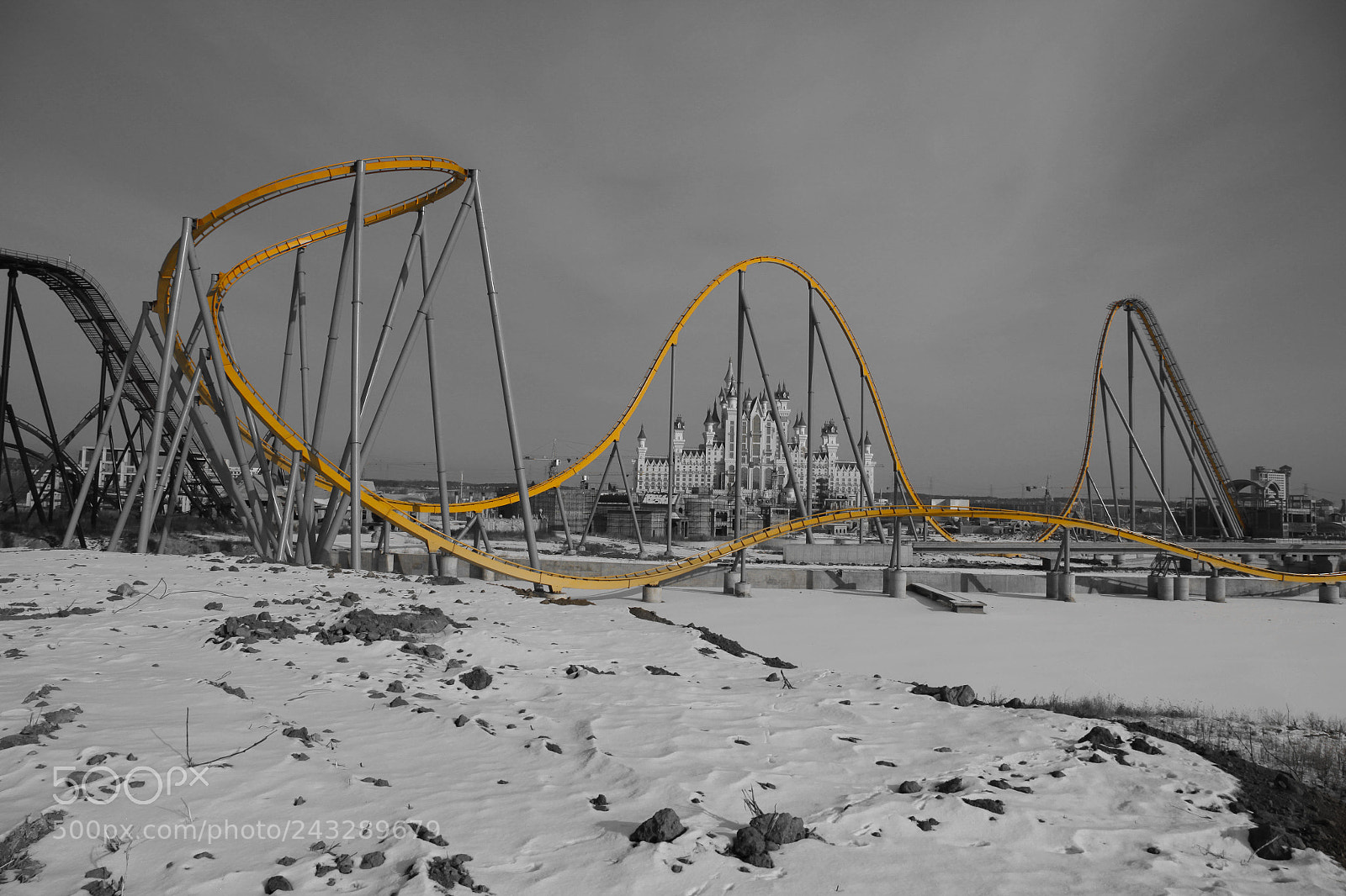Canon EOS 50D sample photo. The playground in winter. photography