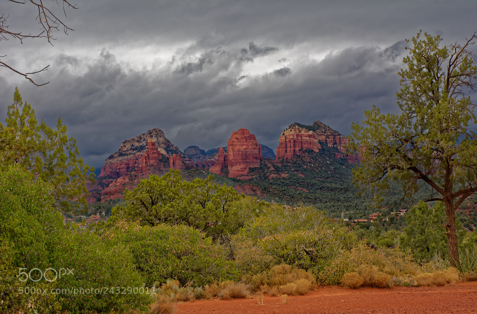 Nikon D7100 sample photo. Winter day in sedona photography