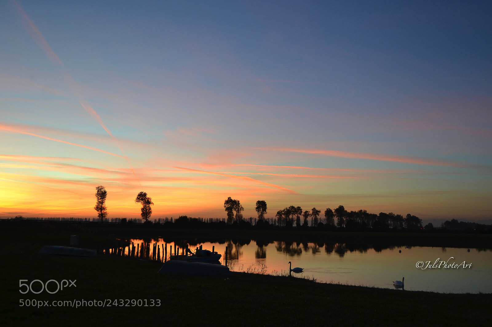 Nikon D3100 sample photo. Sunset pond at the photography