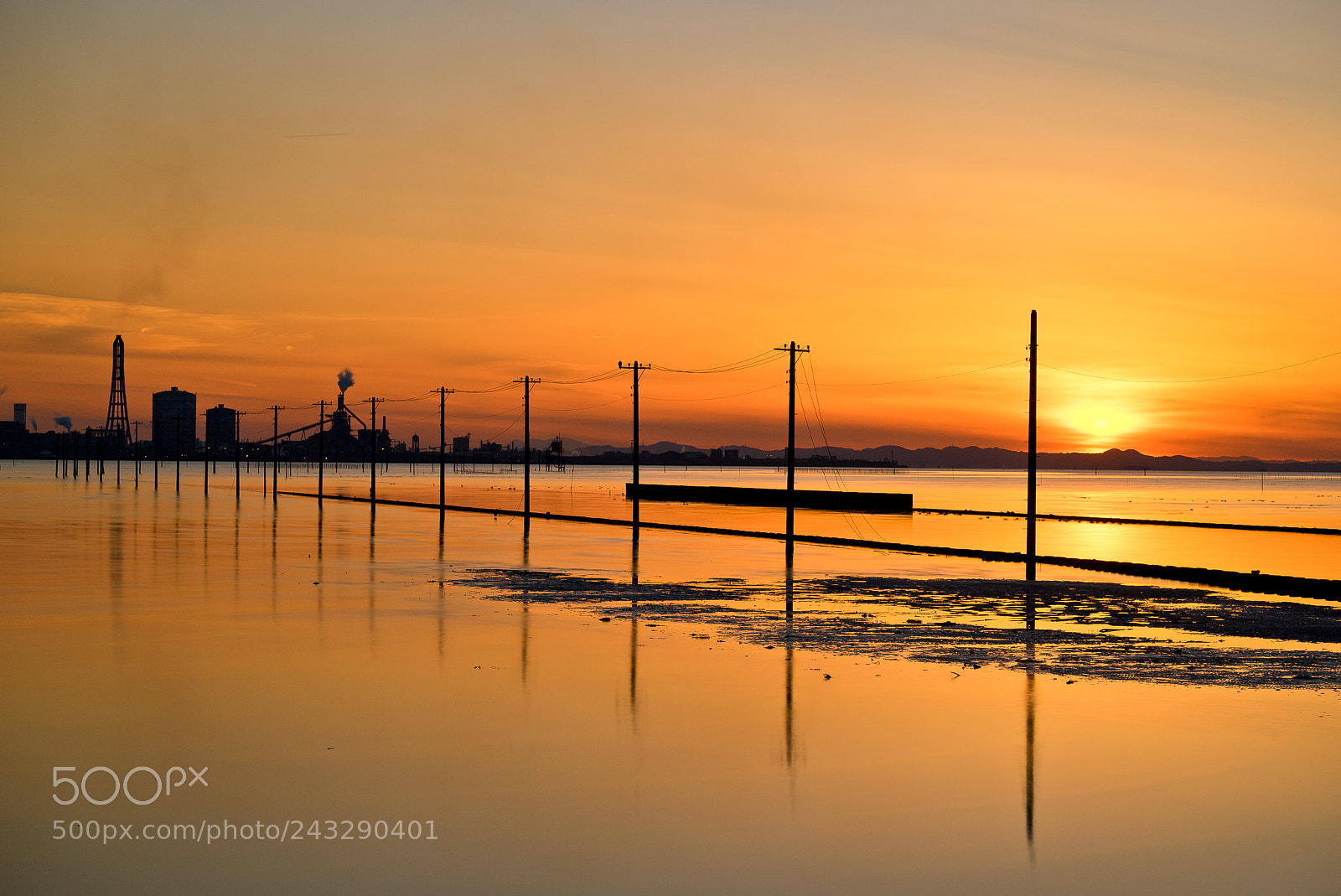 Sony a7S sample photo. At sunset photography