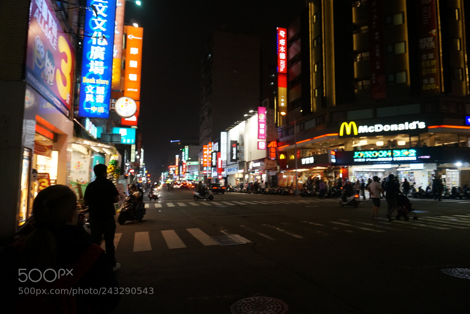 Sony Alpha NEX-5R sample photo. Taiwan night streets photography