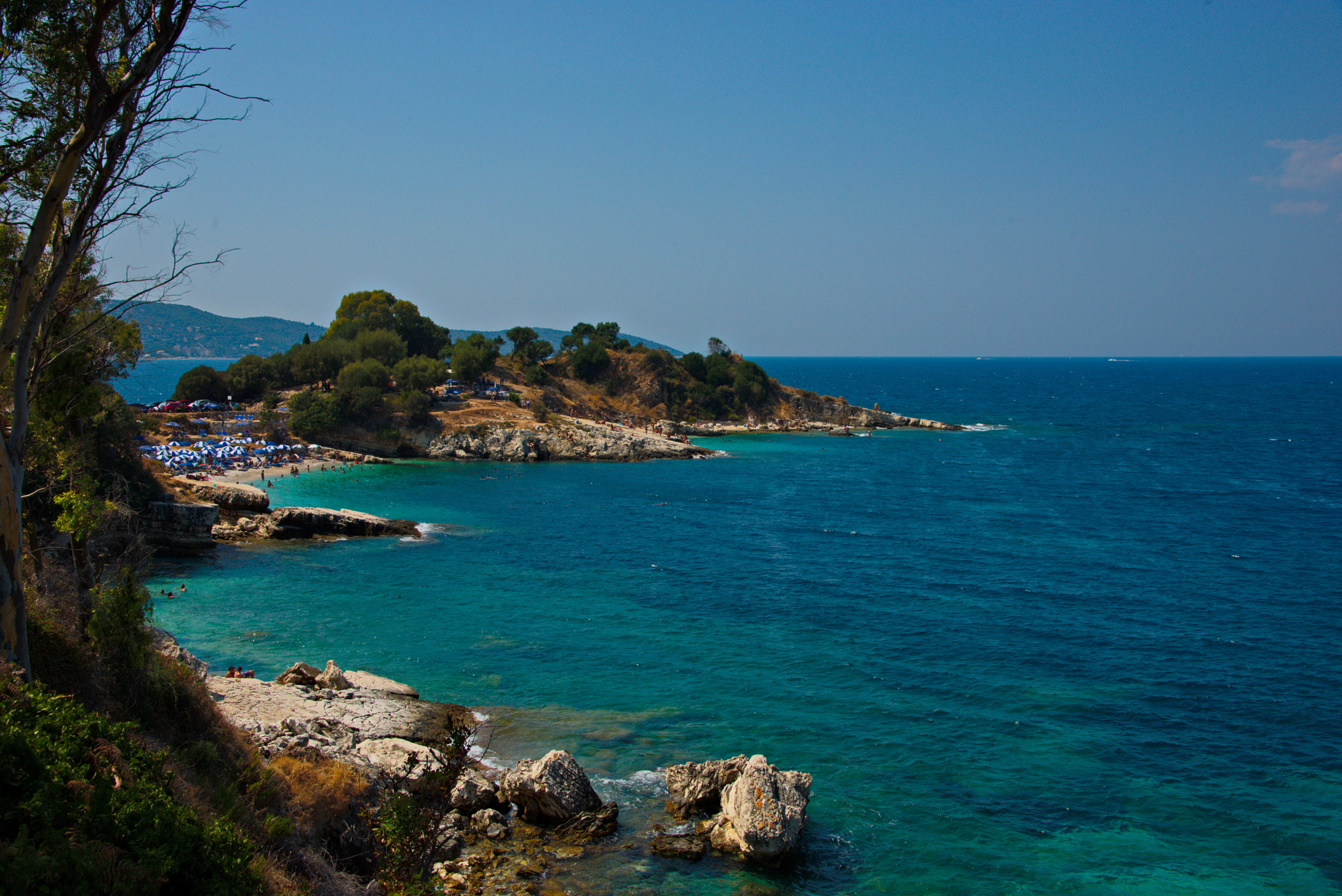 Nikon D800 sample photo. Corfou northern beach photography