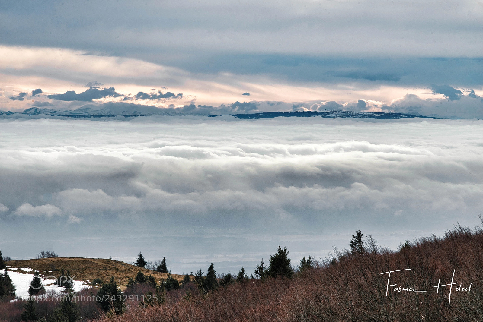 Nikon D800E sample photo. Clouds over the voges photography