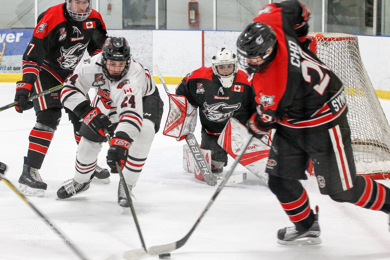Canon EOS 60D sample photo. Milton icehawks vs geoegeown photography