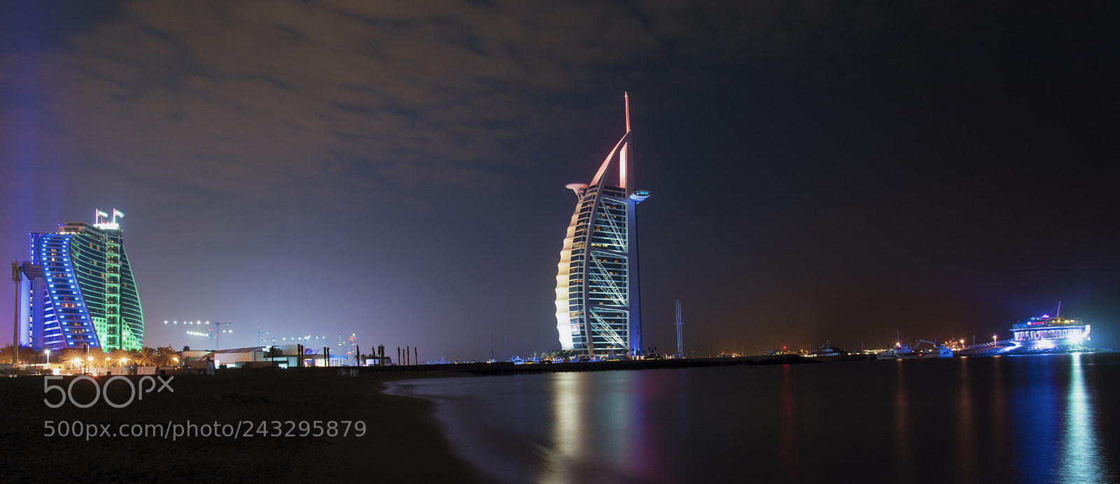 Nikon D610 sample photo. Burj al arab photography